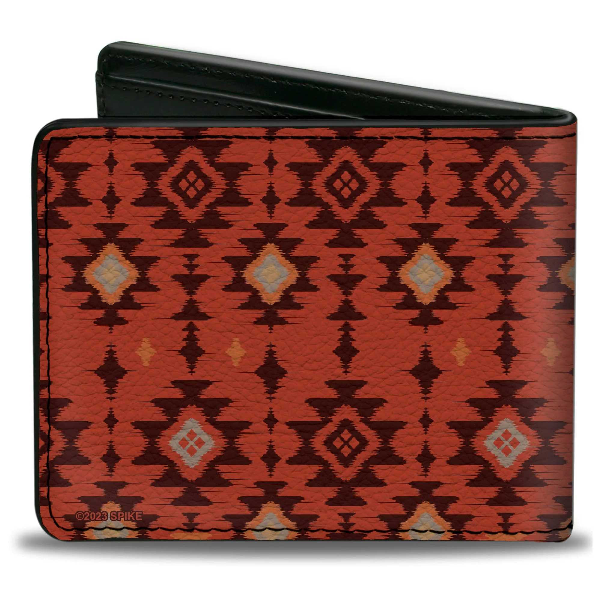 Yellowstone Dutton Ranch EST 1886 Native Pattern Bi-Fold Wallet - Image 2