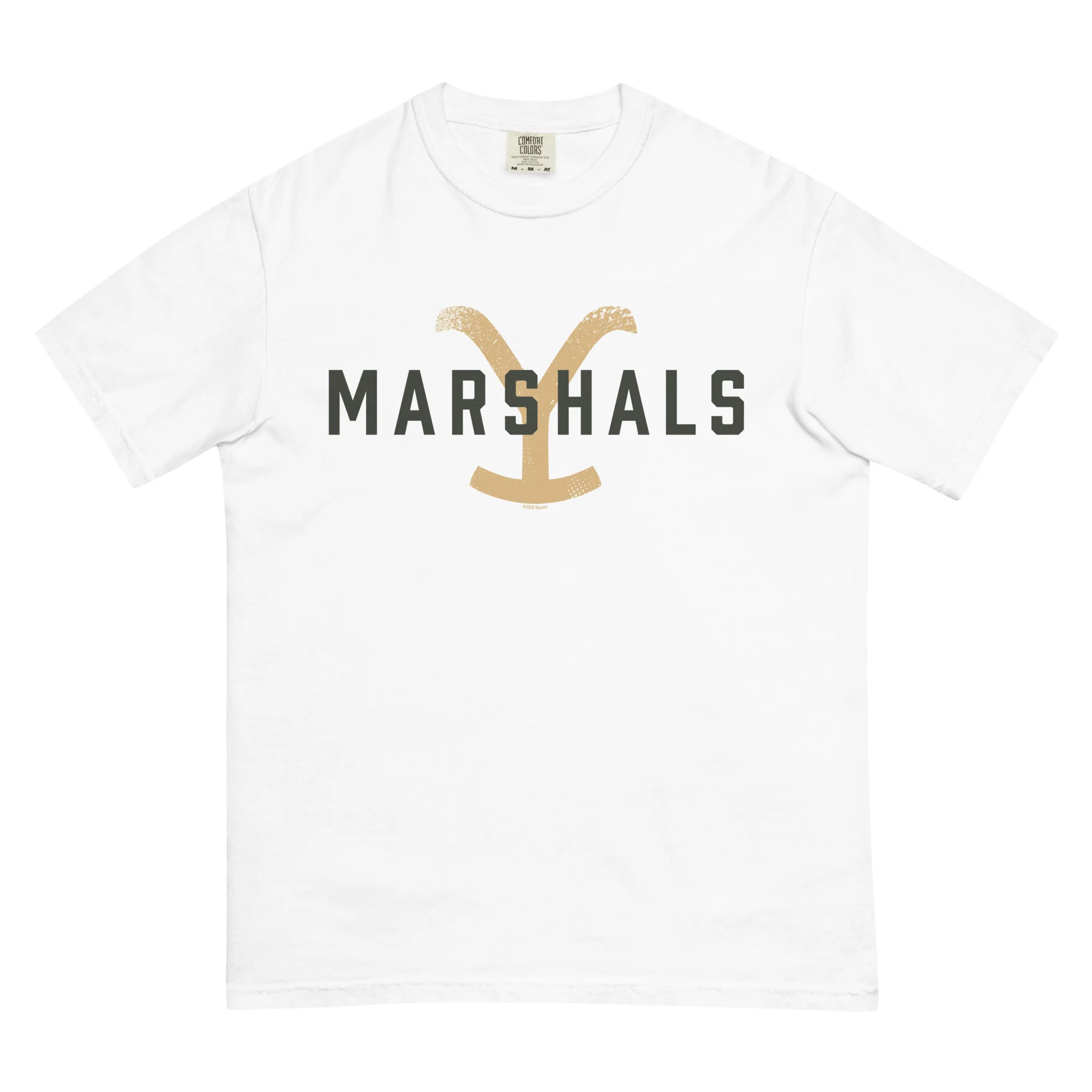 Marshals T-Shirt Logo Comfort Colors - Image 3