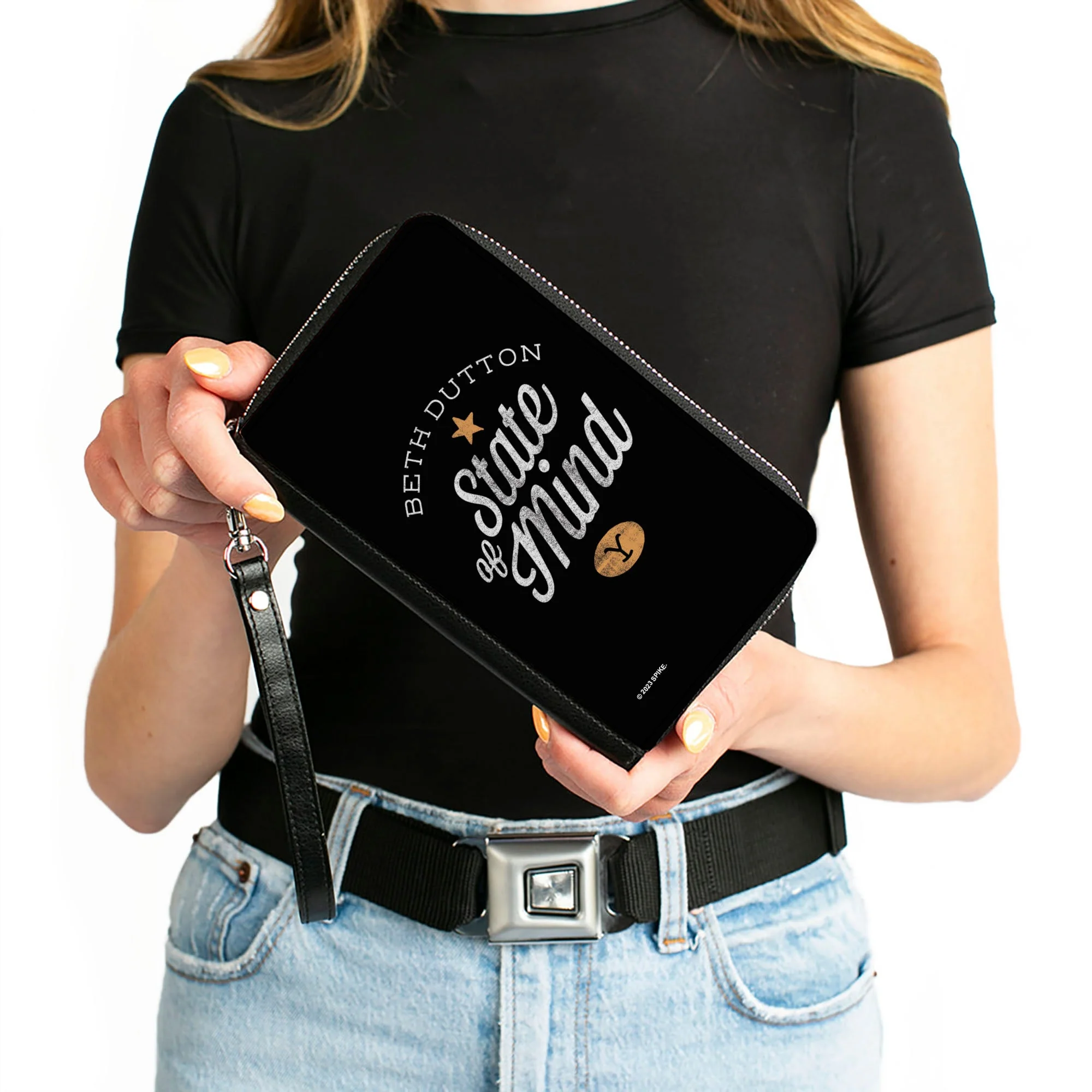 Yellowstone Beth Dutton State of Mind Zip Around Wallet - Image 4