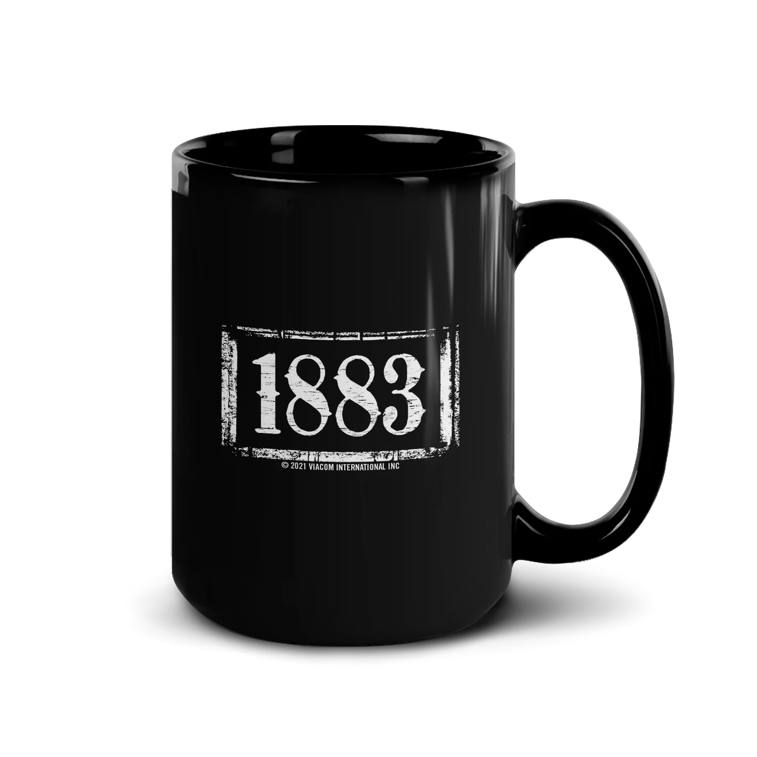 Yellowstone 1883 Warriors Don't Cry Black Mug - Image 4