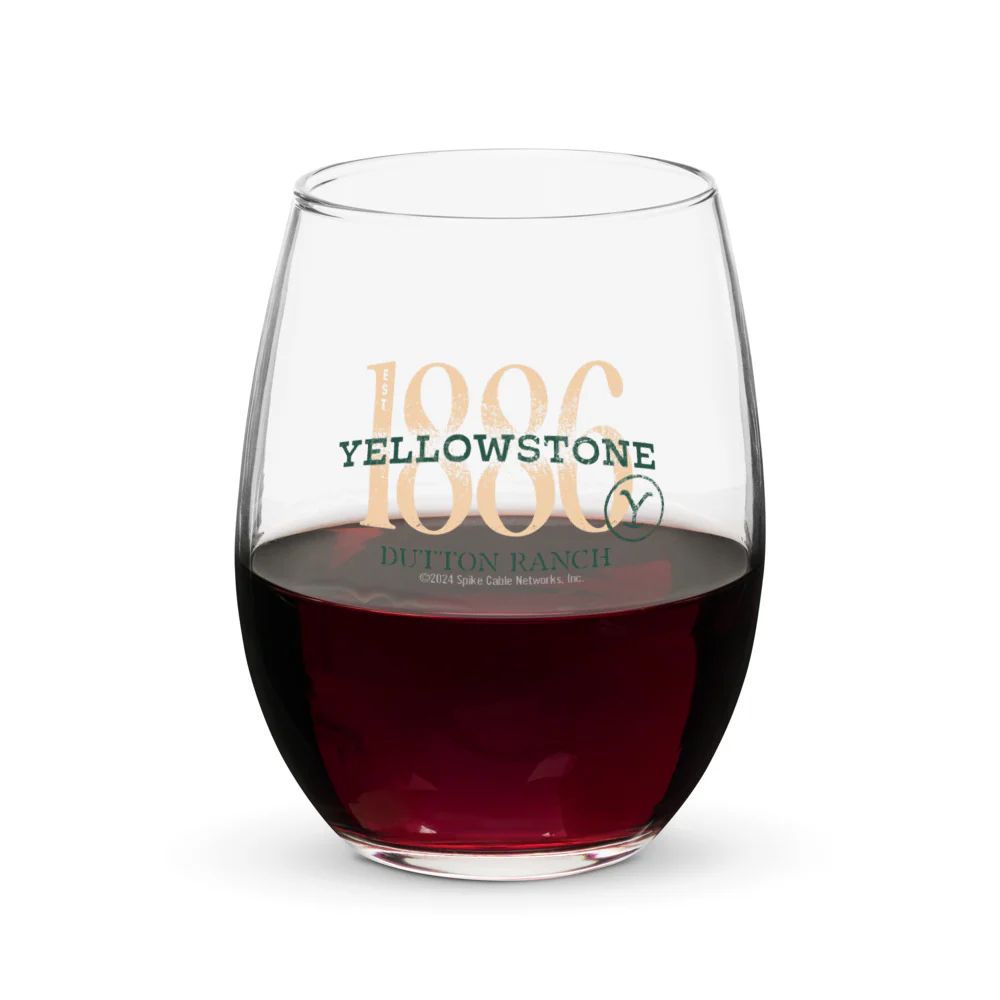 Yellowstone 1886 Stemless Wine Glass - Image 5
