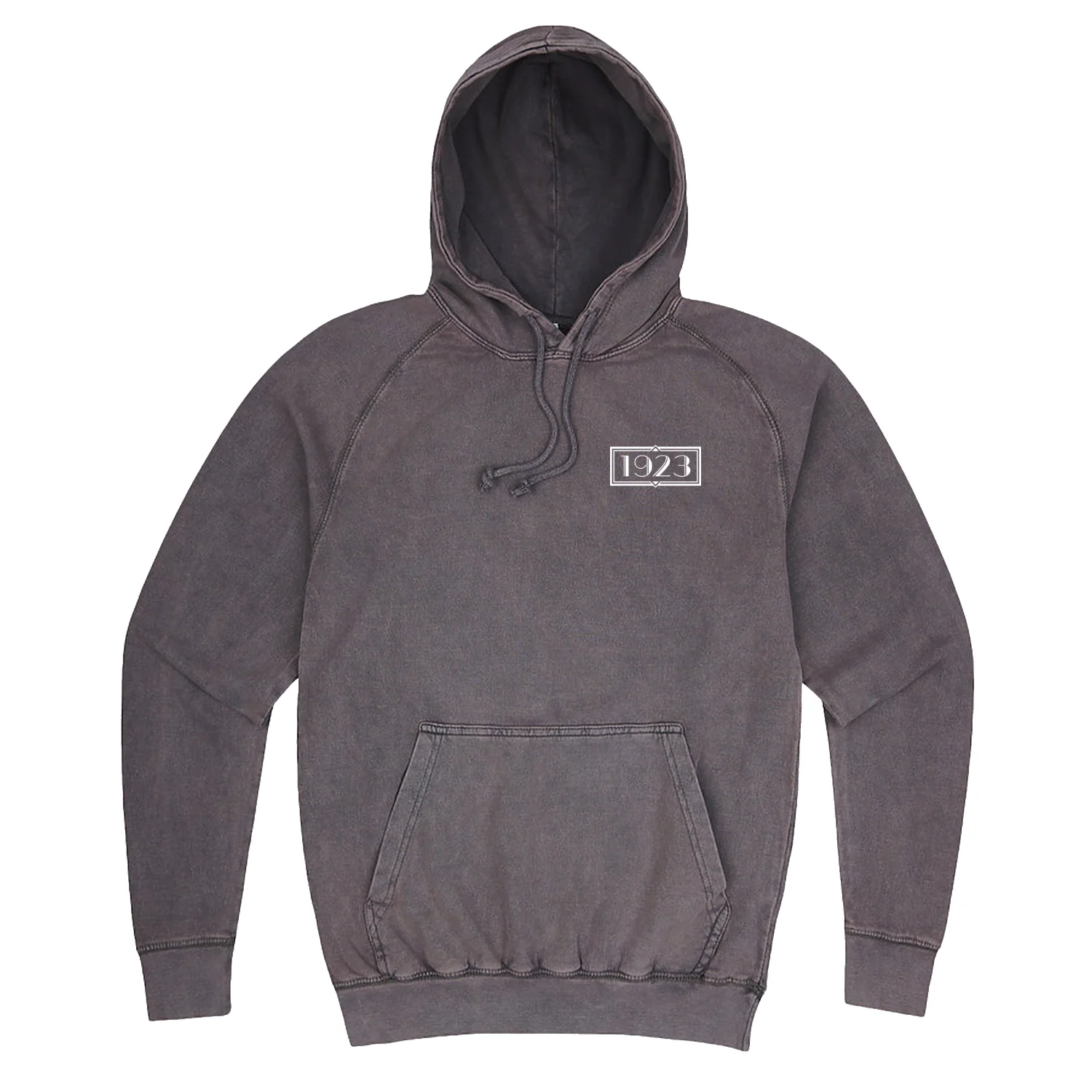 Yellowstone 1923 Logo Left Chest Distressed Hooded Sweatshirt - Image 4