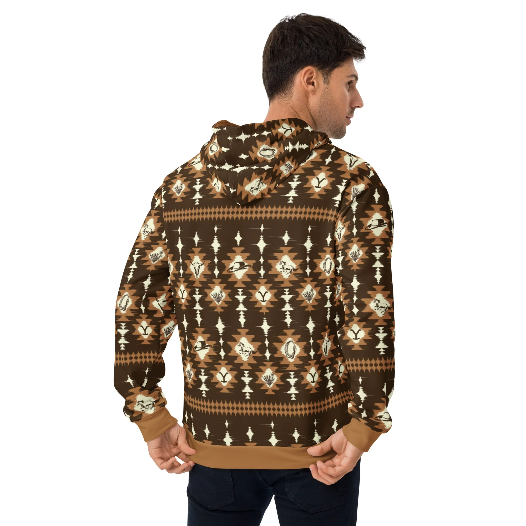 Yellowstone Aztec Hoodie - Image 5