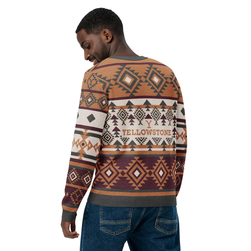 Yellowstone Barn Unisex Knit Sweater - Image 4