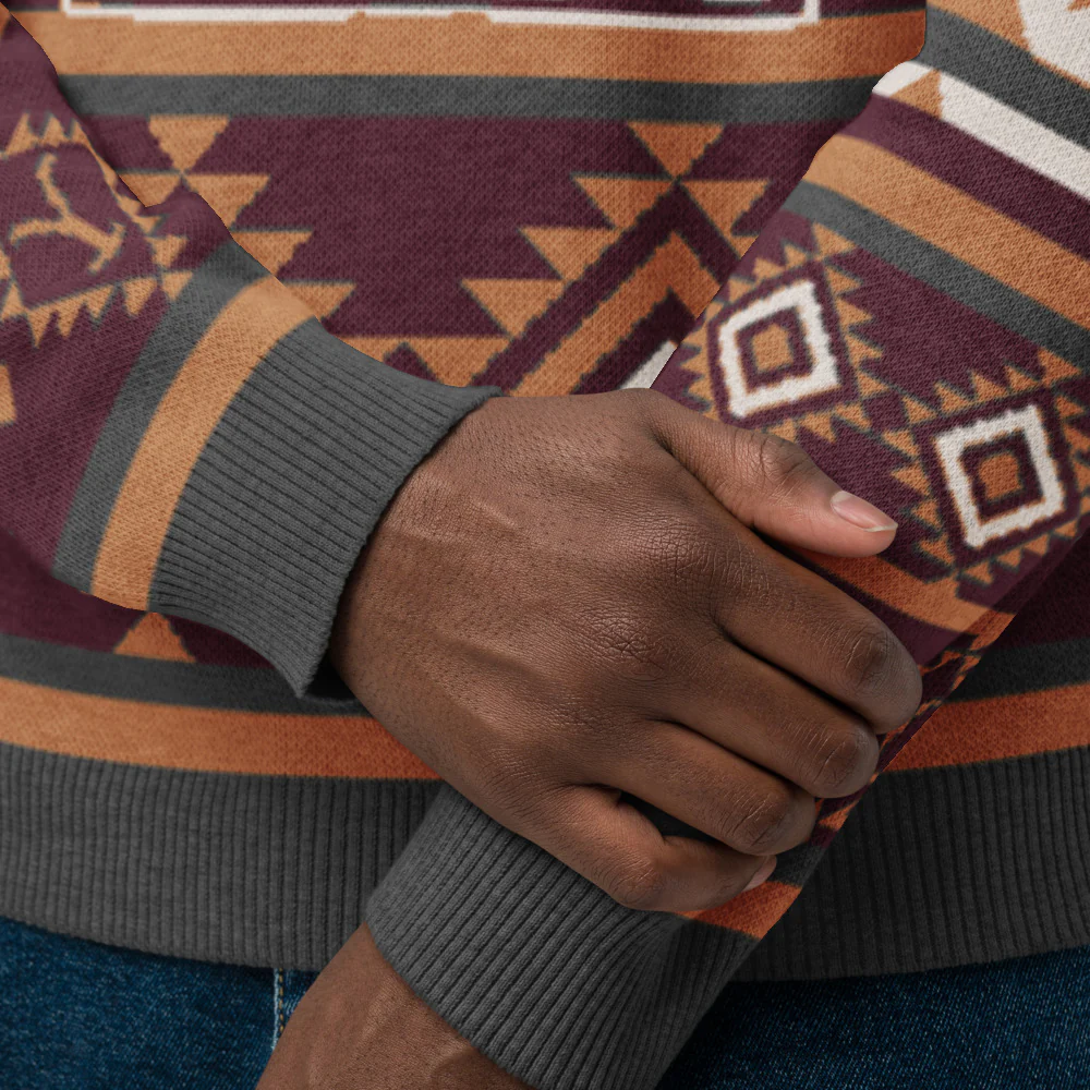 Yellowstone Barn Unisex Knit Sweater - Image 5