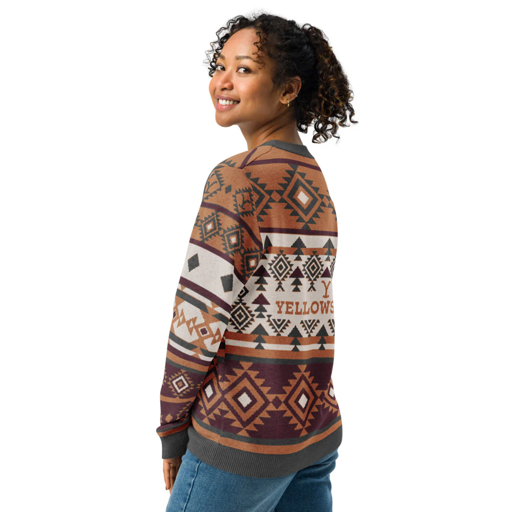 Yellowstone Barn Unisex Knit Sweater - Image 7