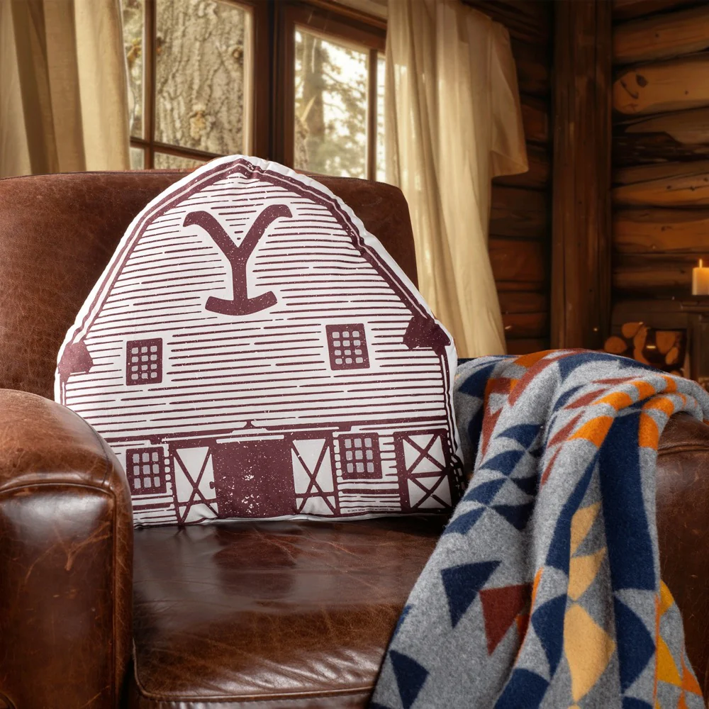 Yellowstone Barn Pillow - Image 4