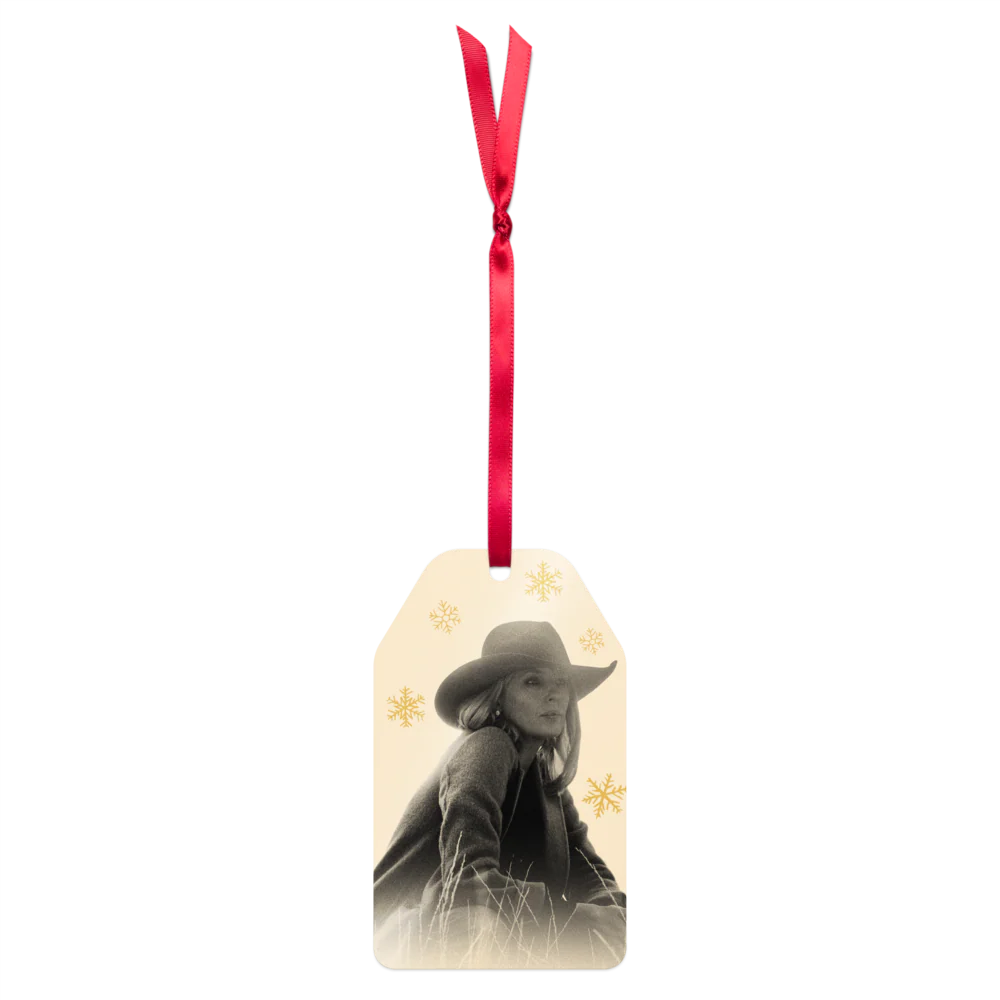 Yellowstone Beth Dutton Holiday Ornament