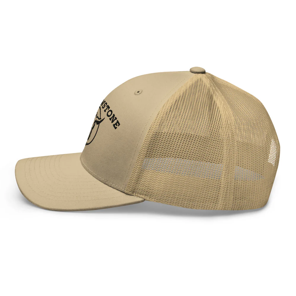 Yellowstone Black Skull Trucker Hat - Image 2