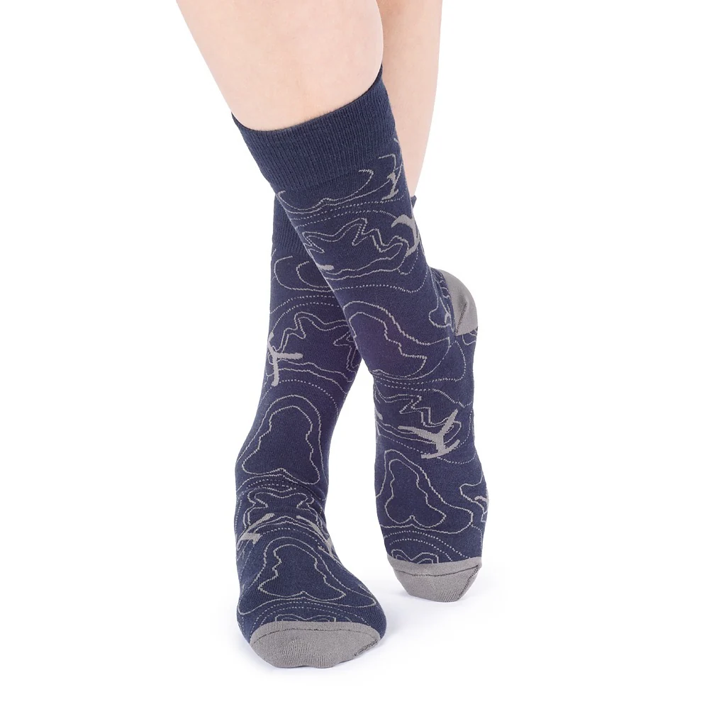 Yellowstone Blue Lines Logo Socks - Image 3