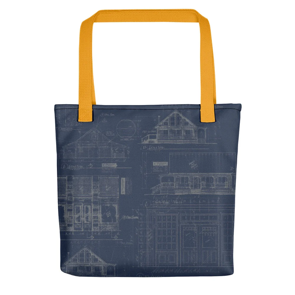 Yellowstone Historic Blueprint Tote - Image 2