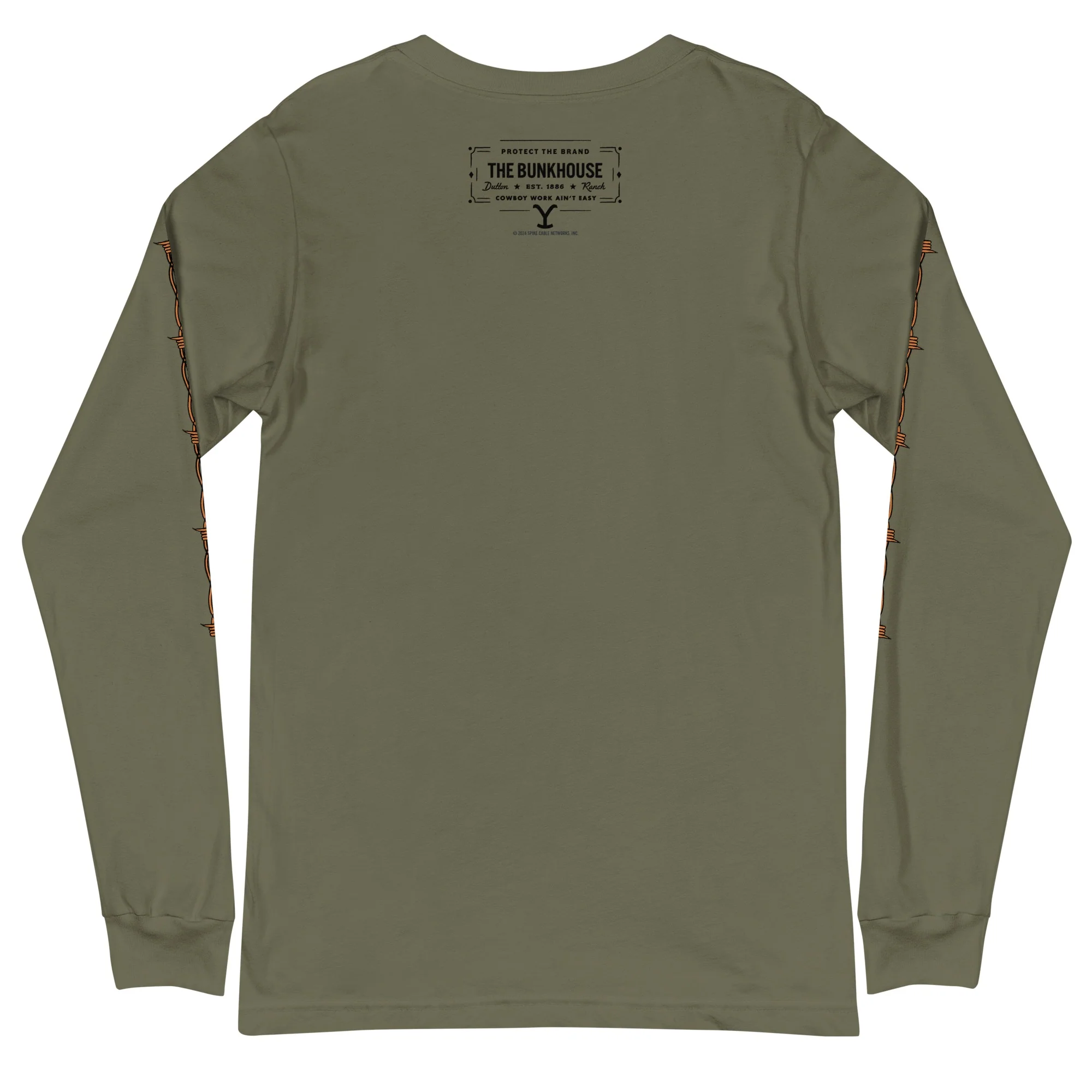 Yellowstone Bunkhouse Bison Long Sleeve T-Shirt - Image 3