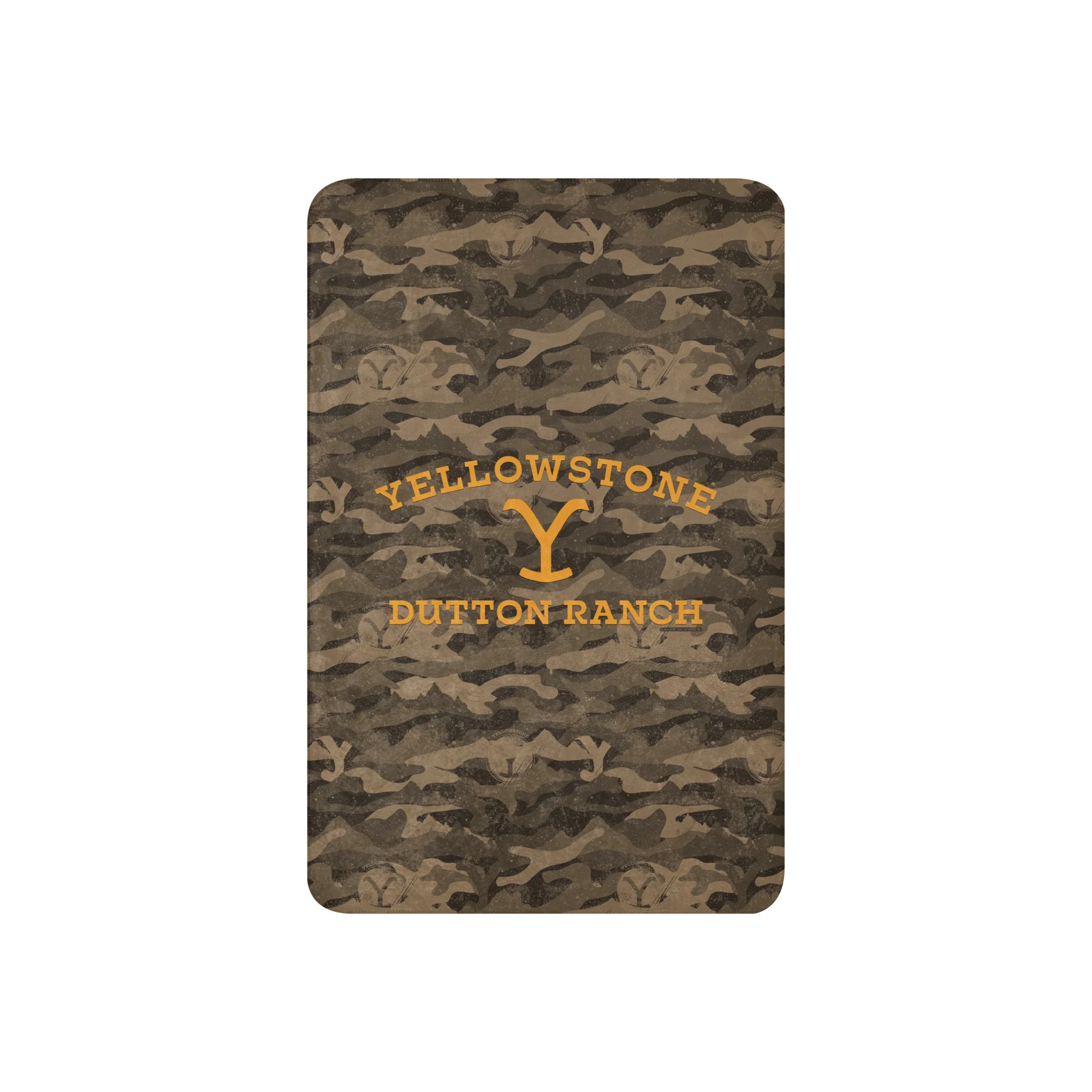 Yellowstone Camo Sherpa Blanket - Image 4