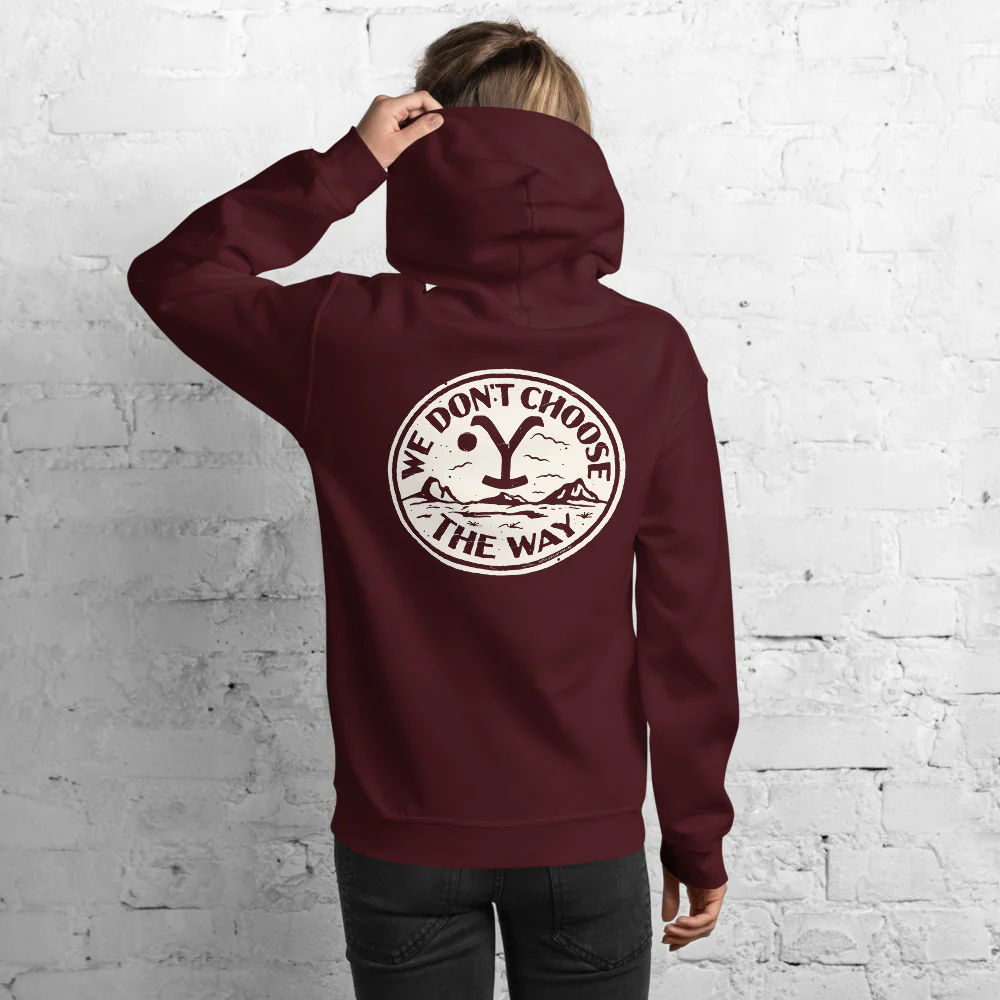 Yellowstone Choose the Way Hooded Sweatshirt - Image 4