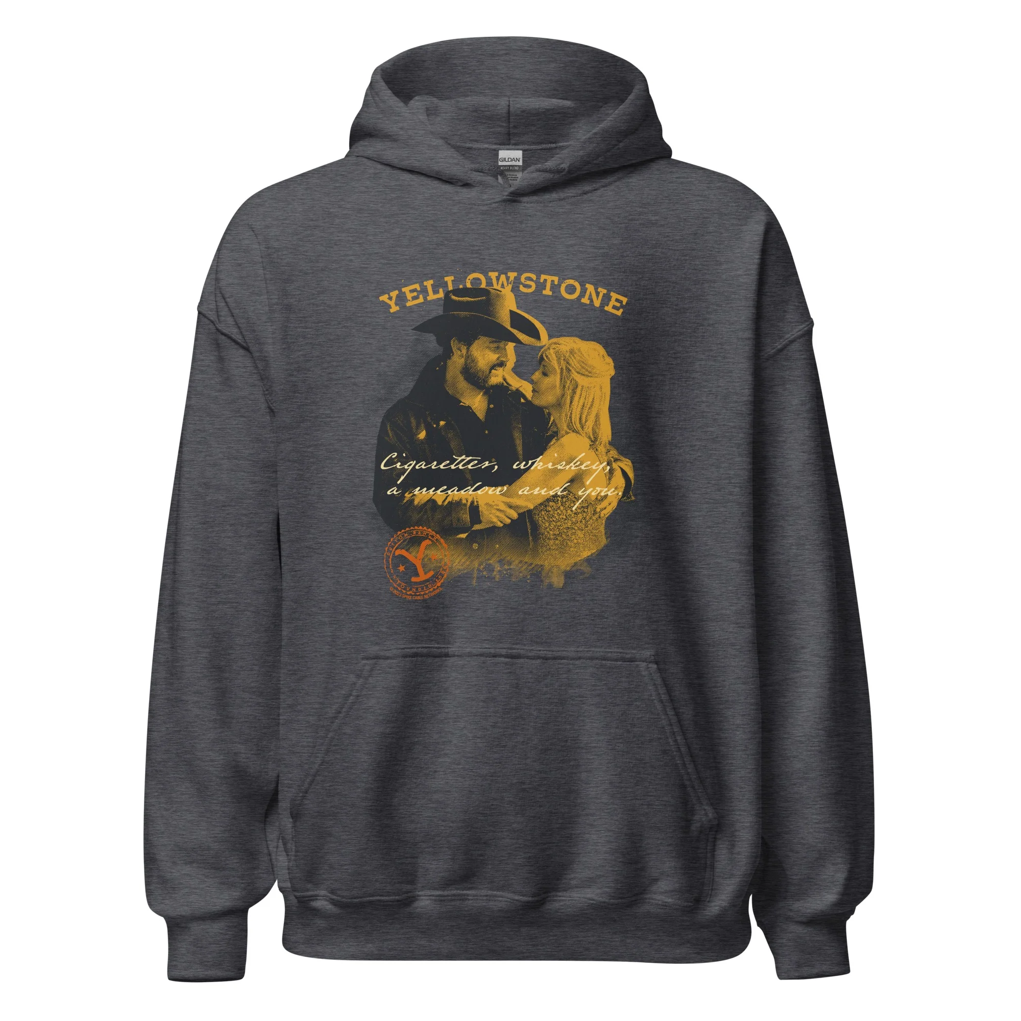 Yellowstone Cigarettes Whiskey and You Hooded Sweatshirt - Image 3