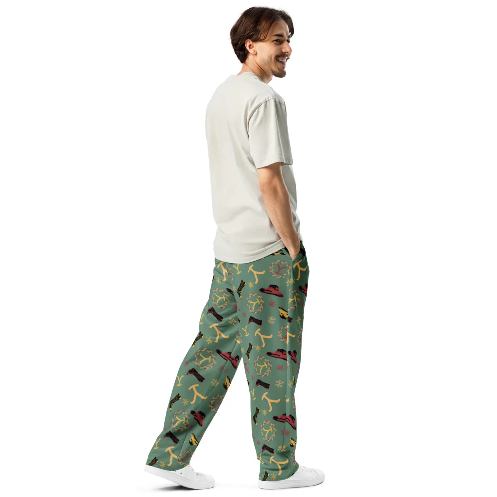 Yellowstone Cowboy Christmas Lounge Pants - Image 6