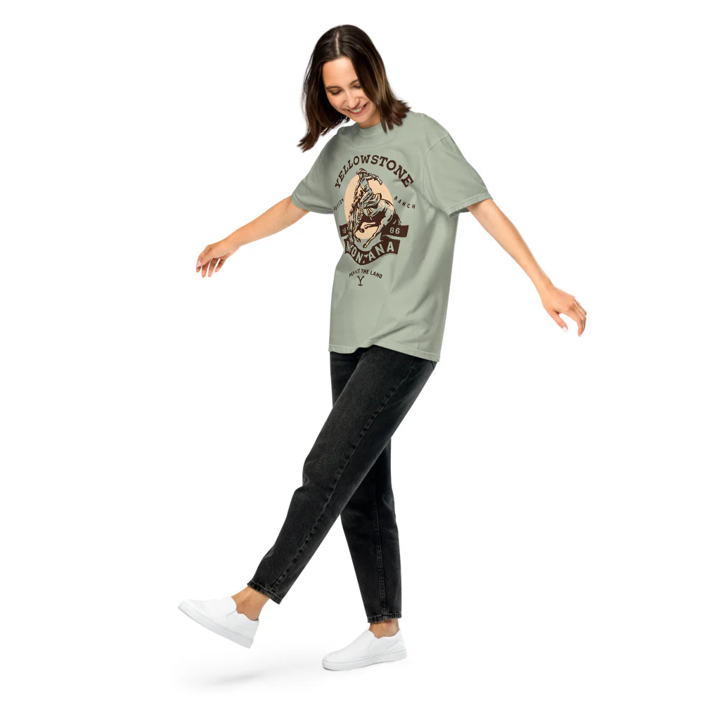 Yellowstone Cowgirl Comfort Colors T-Shirt - Image 4