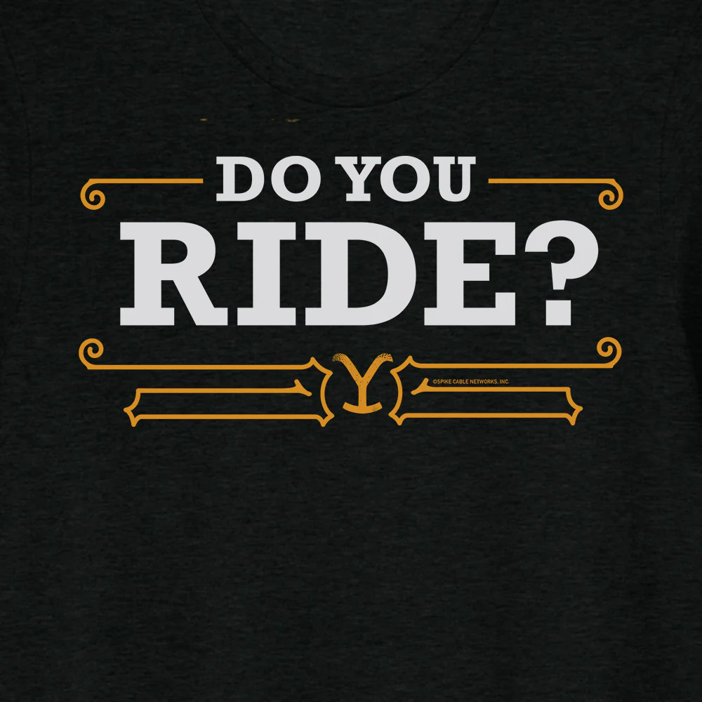 Yellowstone Do You Ride Unisex Tri-Blend T-Shirt - Image 2