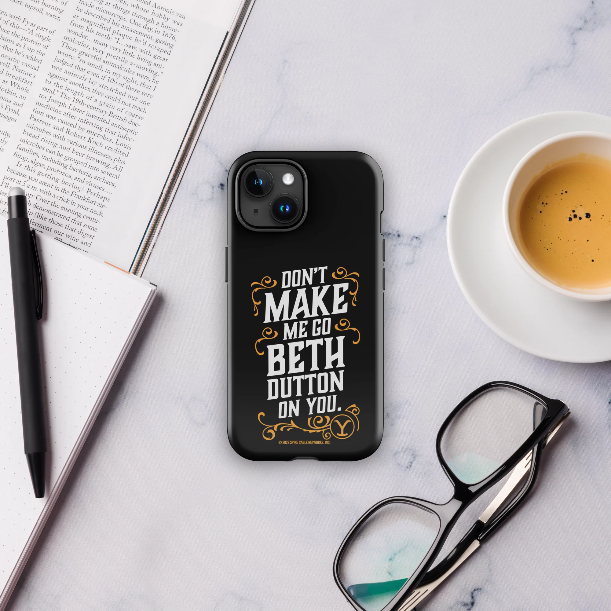 Yellowstone Don't Make Me Go Beth Dutton On You Tough Phone Case - iPhone - Image 16