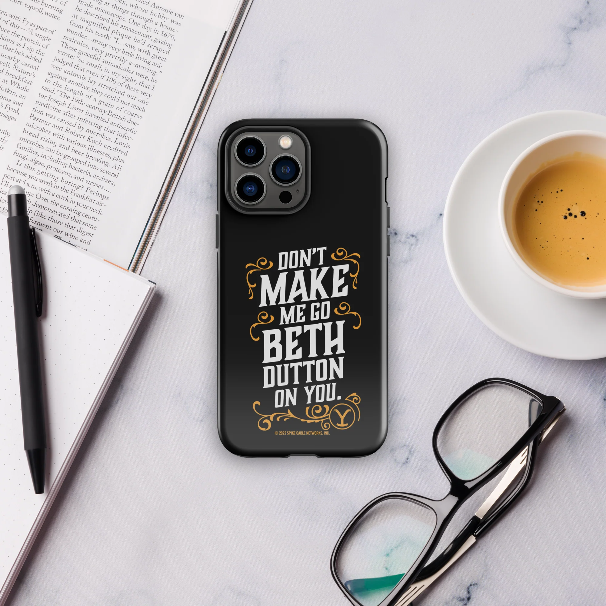 Yellowstone Don't Make Me Go Beth Dutton On You Tough Phone Case - iPhone - Image 31