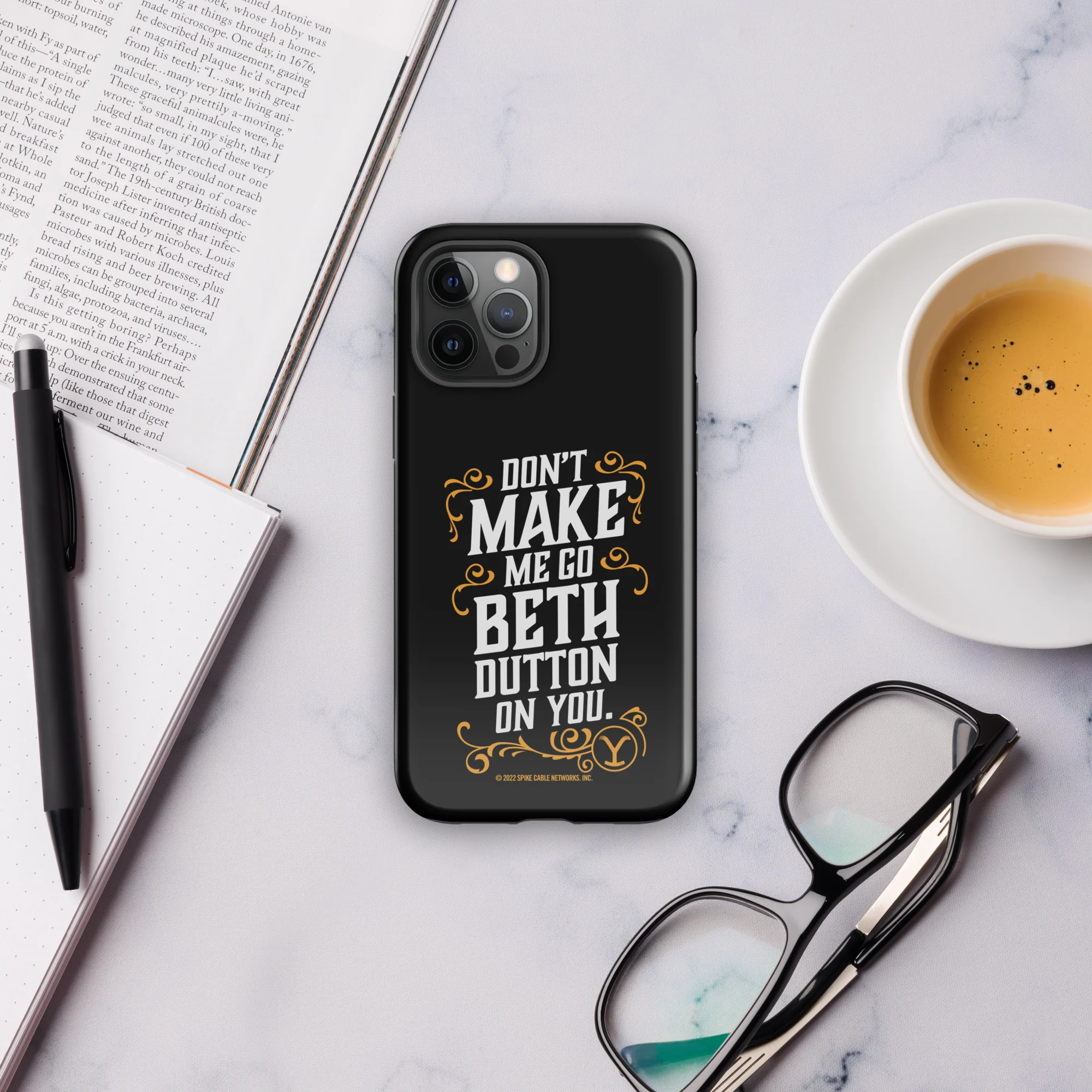 Yellowstone Don't Make Me Go Beth Dutton On You Tough Phone Case - iPhone - Image 43