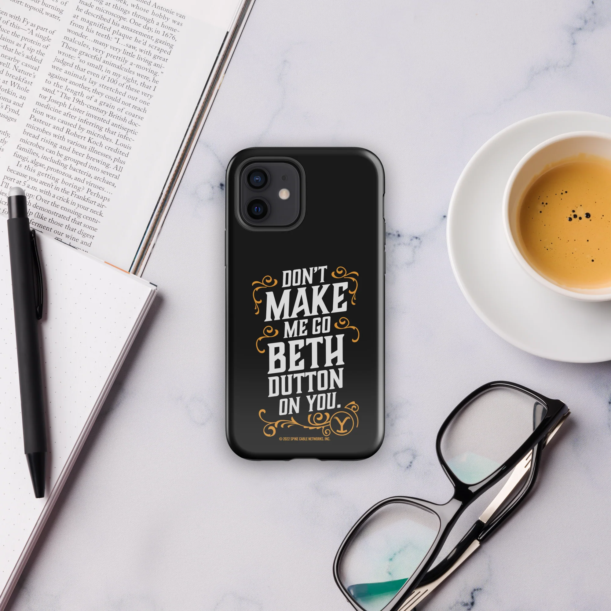 Yellowstone Don't Make Me Go Beth Dutton On You Tough Phone Case - iPhone - Image 52