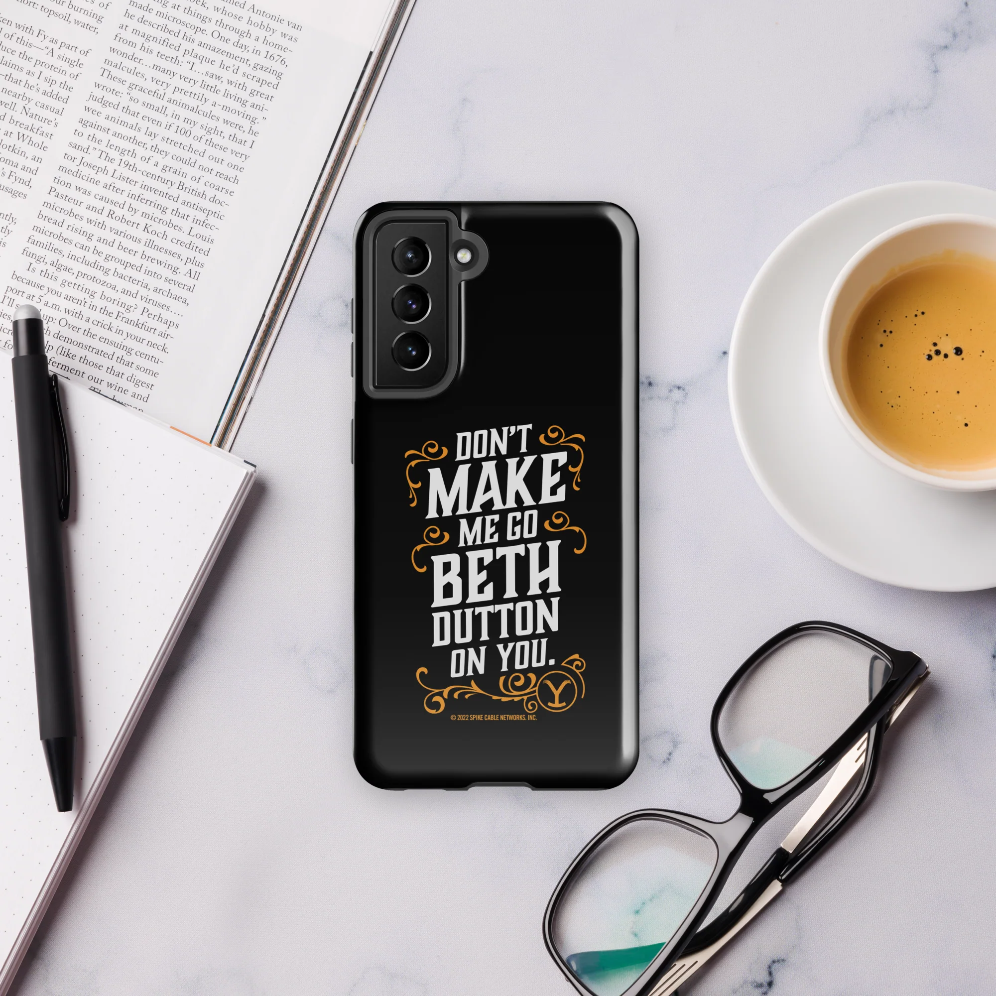 Yellowstone Don't Make Me Go Beth Dutton On You Tough Phone Case - Samsung - Image 18