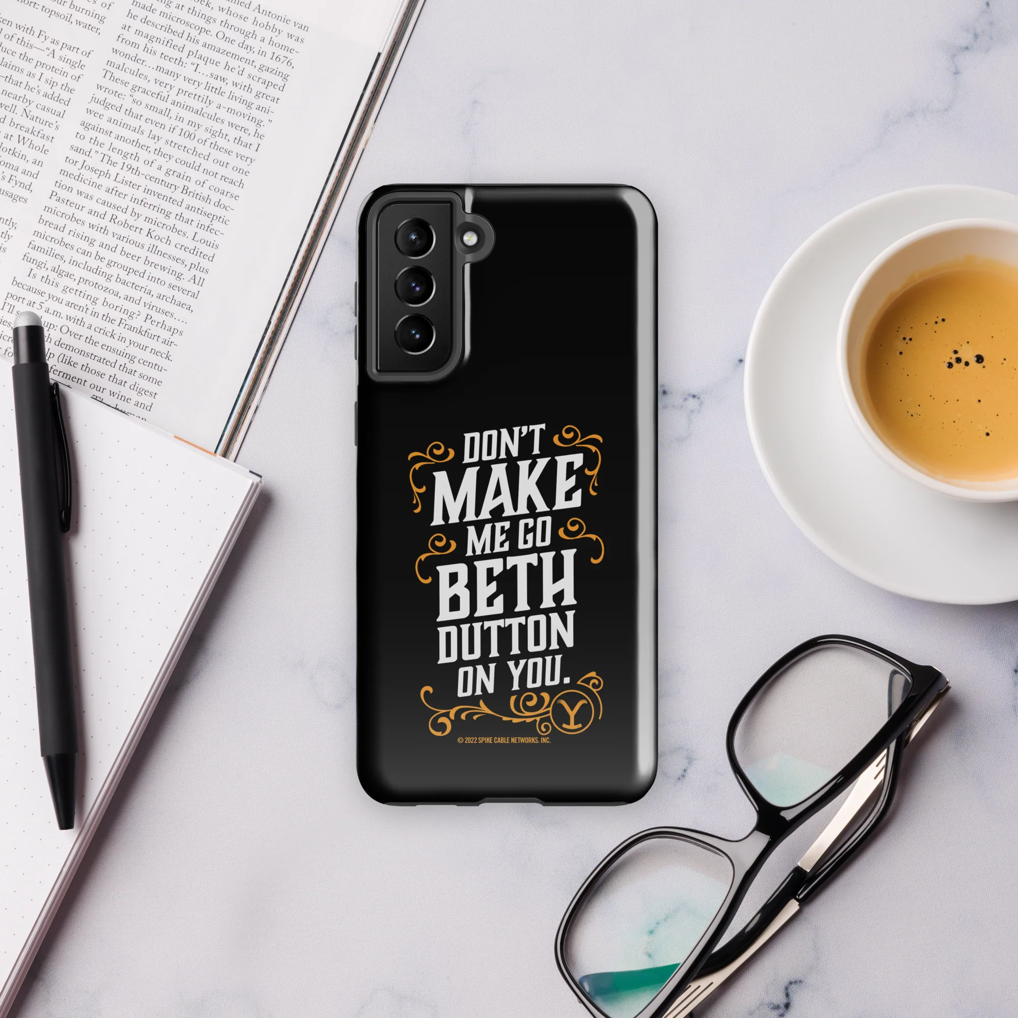 Yellowstone Don't Make Me Go Beth Dutton On You Tough Phone Case - Samsung - Image 21