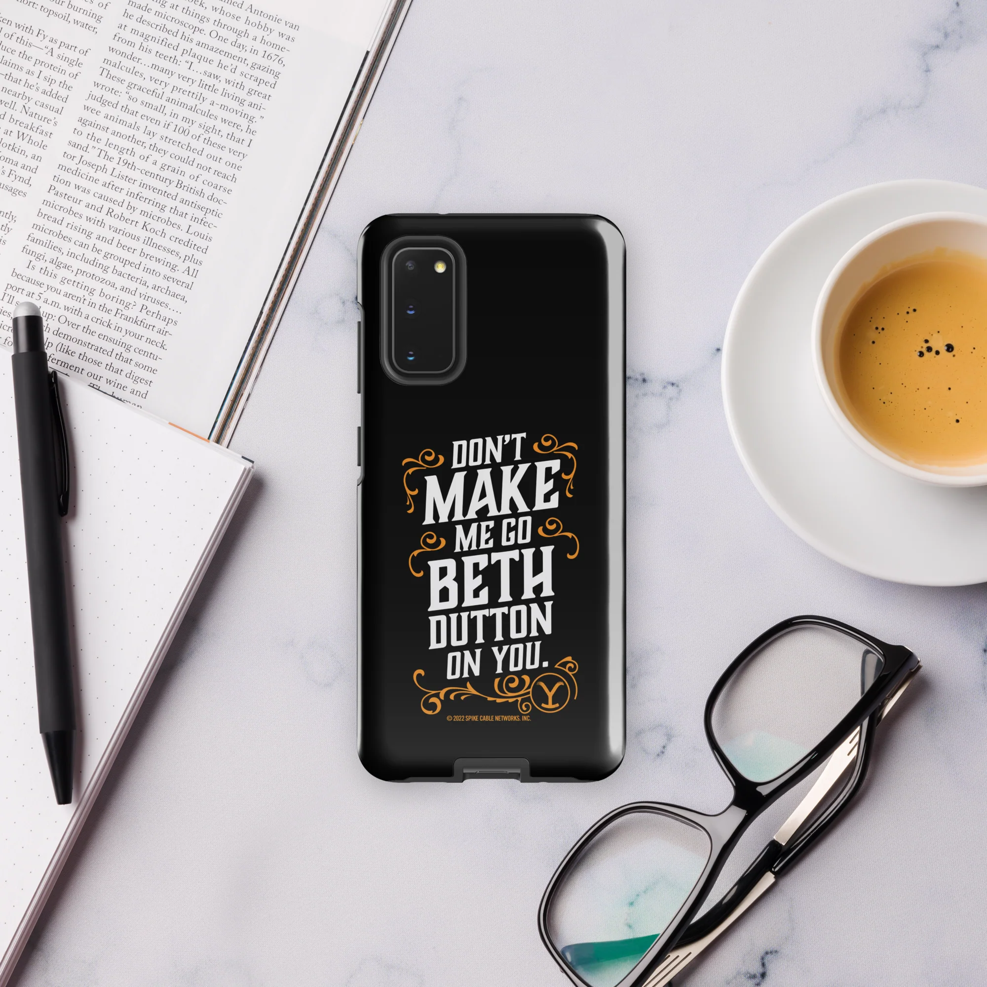 Yellowstone Don't Make Me Go Beth Dutton On You Tough Phone Case - Samsung - Image 3