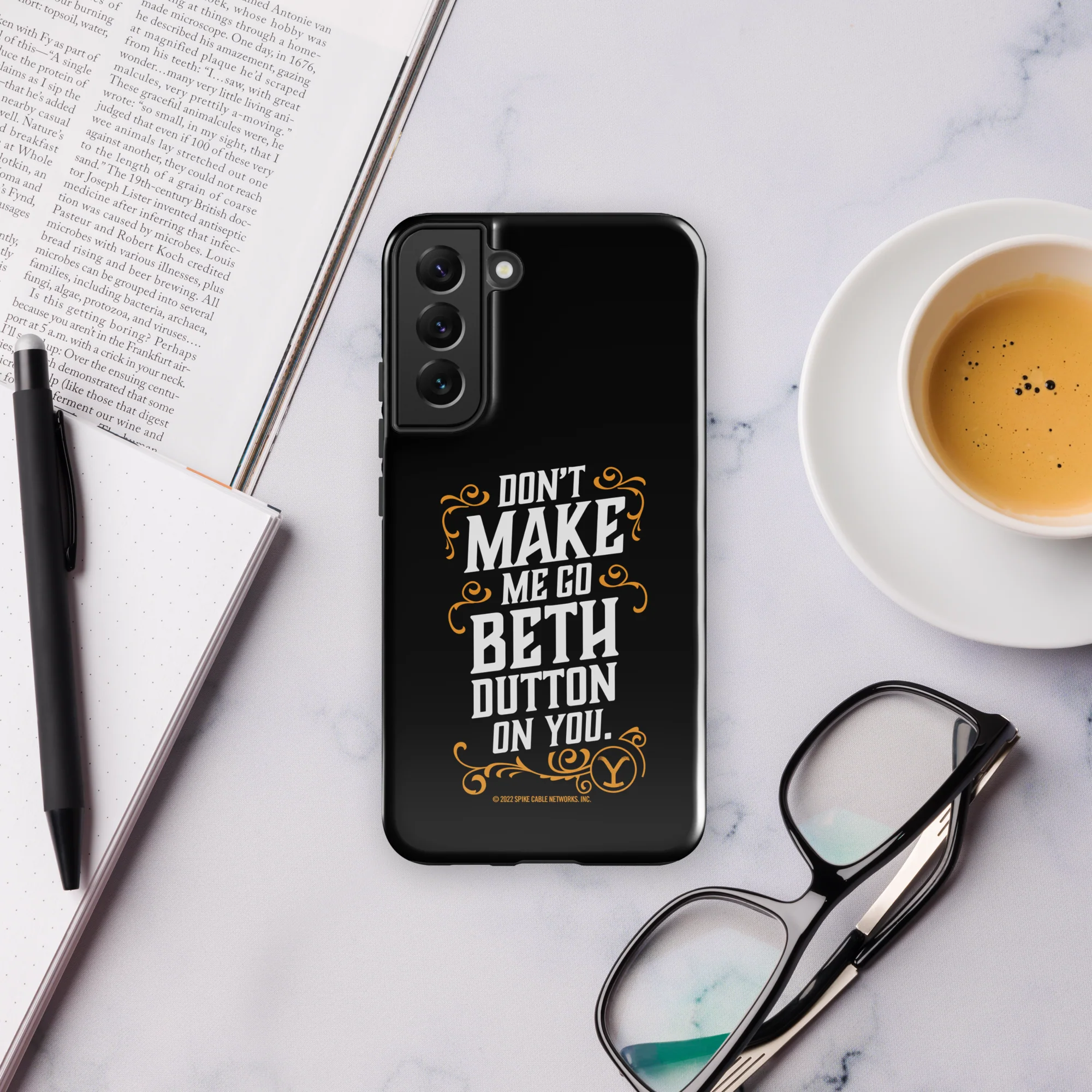 Yellowstone Don't Make Me Go Beth Dutton On You Tough Phone Case - Samsung - Image 30