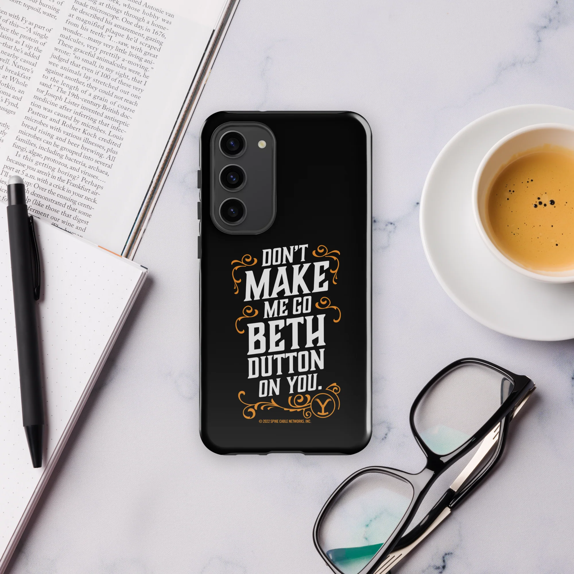 Yellowstone Don't Make Me Go Beth Dutton On You Tough Phone Case - Samsung - Image 39
