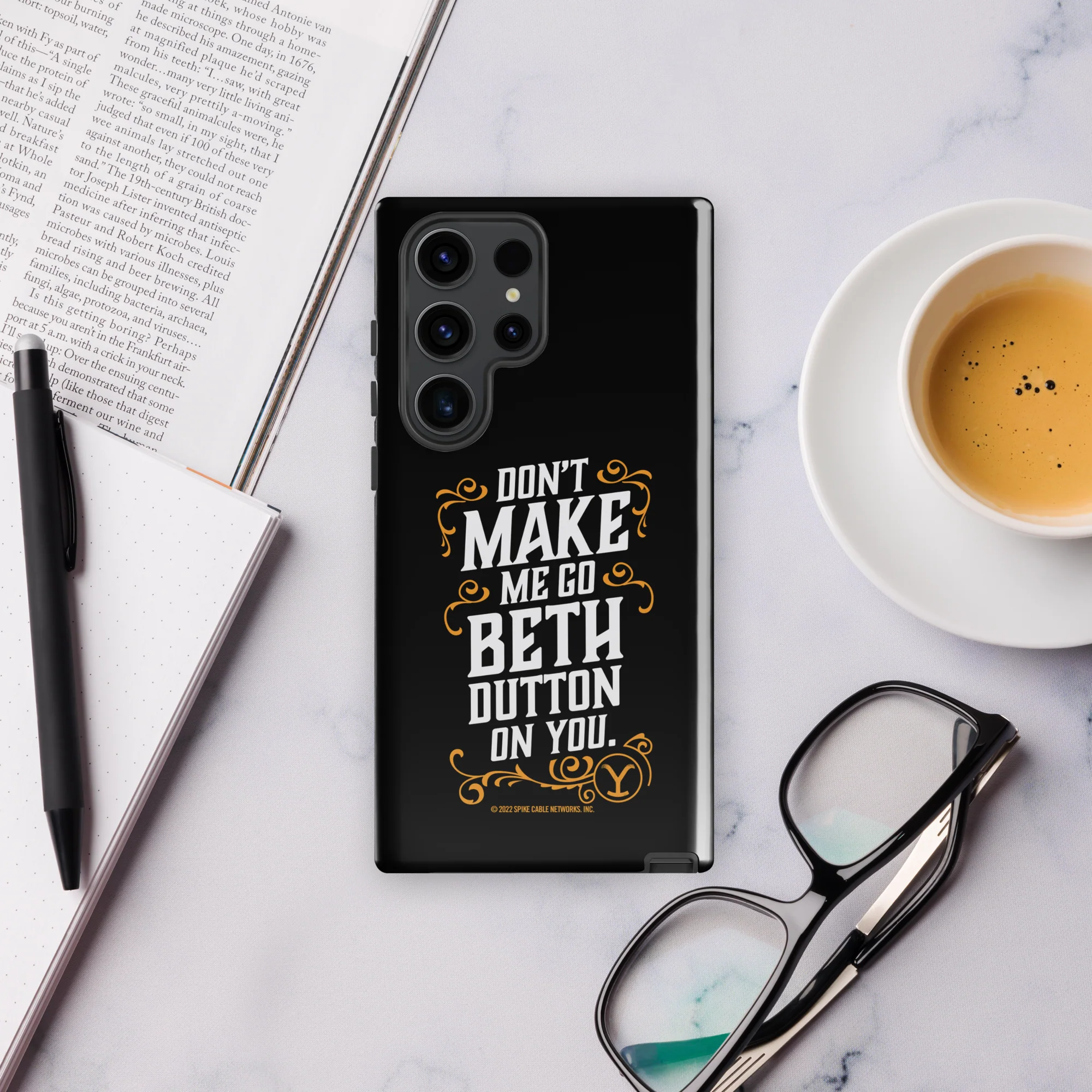 Yellowstone Don't Make Me Go Beth Dutton On You Tough Phone Case - Samsung - Image 42