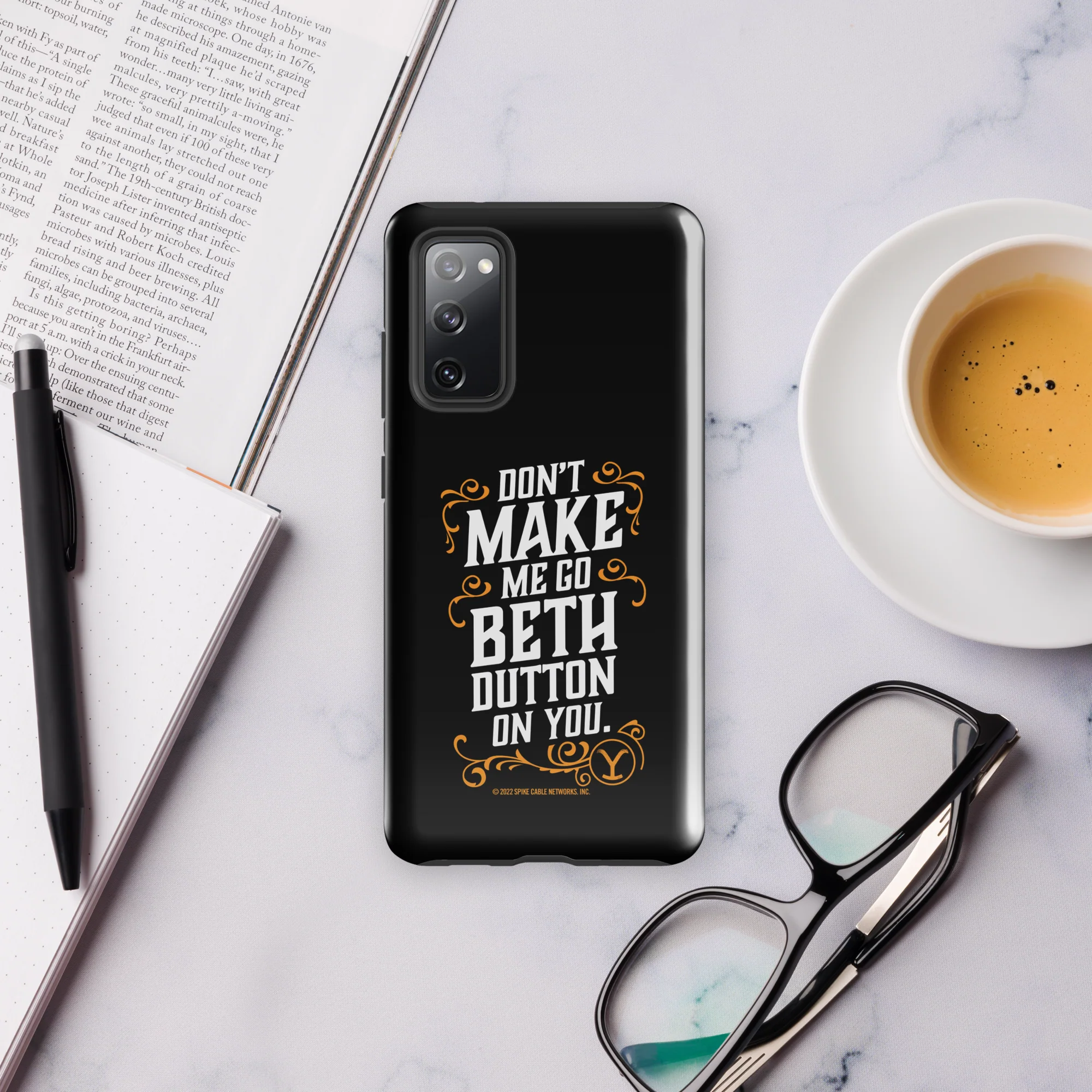 Yellowstone Don't Make Me Go Beth Dutton On You Tough Phone Case - Samsung - Image 6