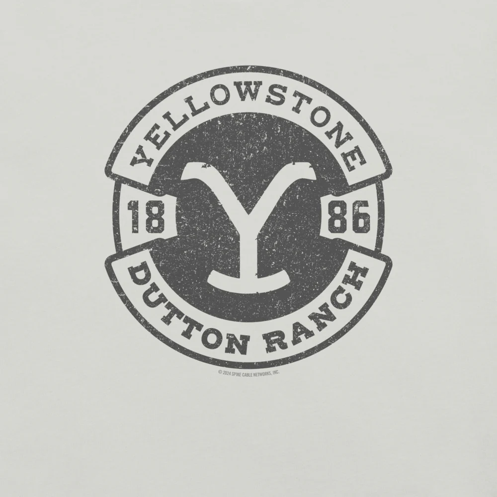 Yellowstone Dutton Ranch Badge Unisex T-Shirt - Image 7