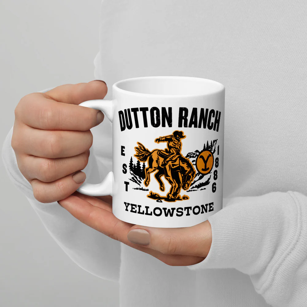 Yellowstone Dutton Ranch Cowboy Mug - Image 3