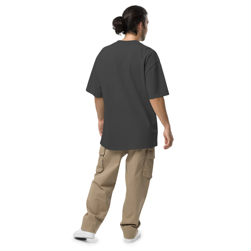 Yellowstone Dutton Ranch Embroidered Oversized Faded T-shirt - Image 4