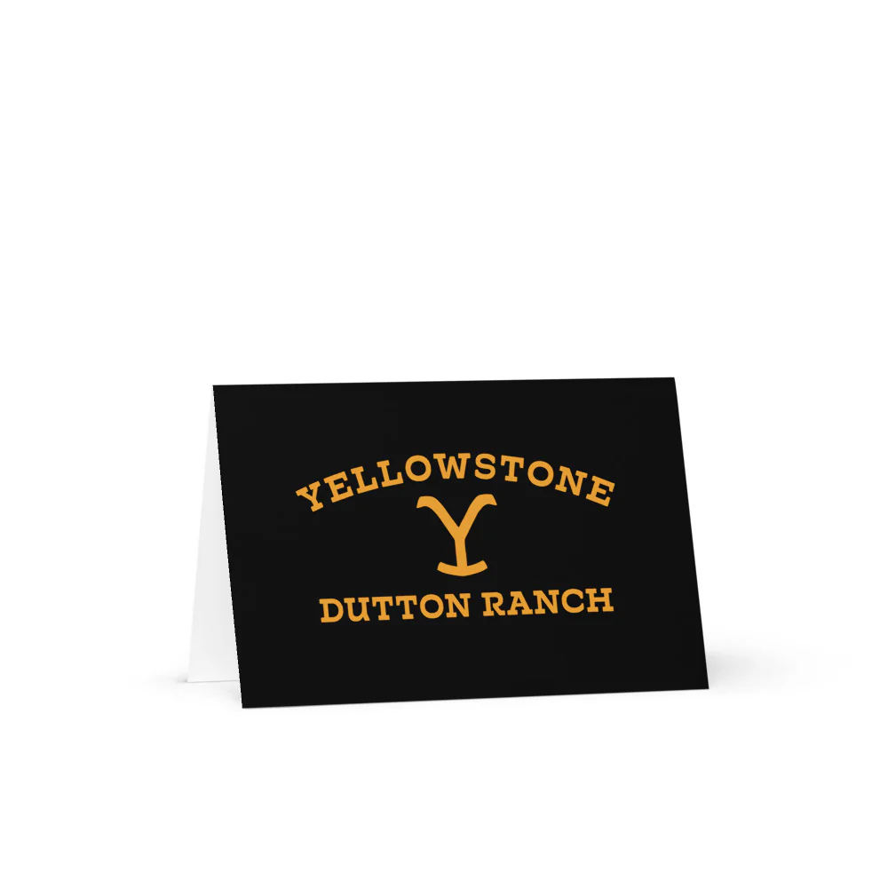 Yellowstone Dutton Ranch Greeting Card - Image 4