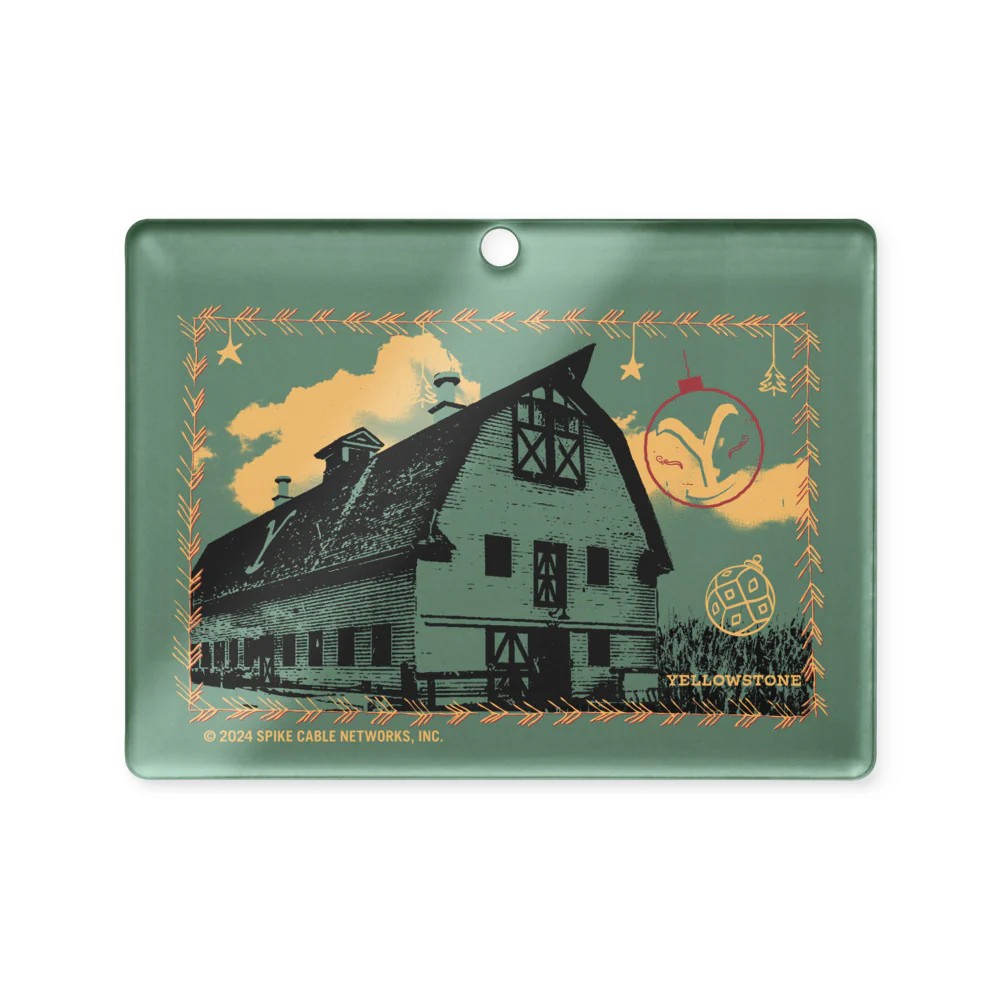 Yellowstone Dutton Ranch Holiday Ornament - Image 3