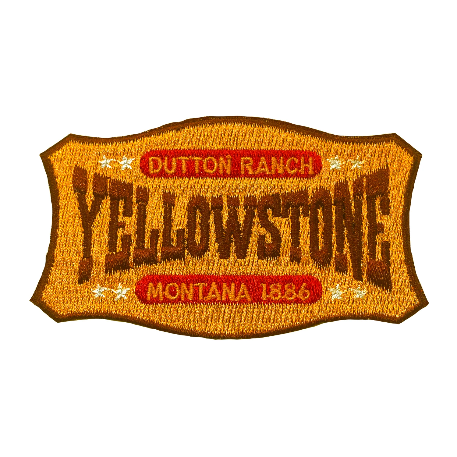 Yellowstone Dutton Ranch Iron On Patches - Pack of 3 - Image 5