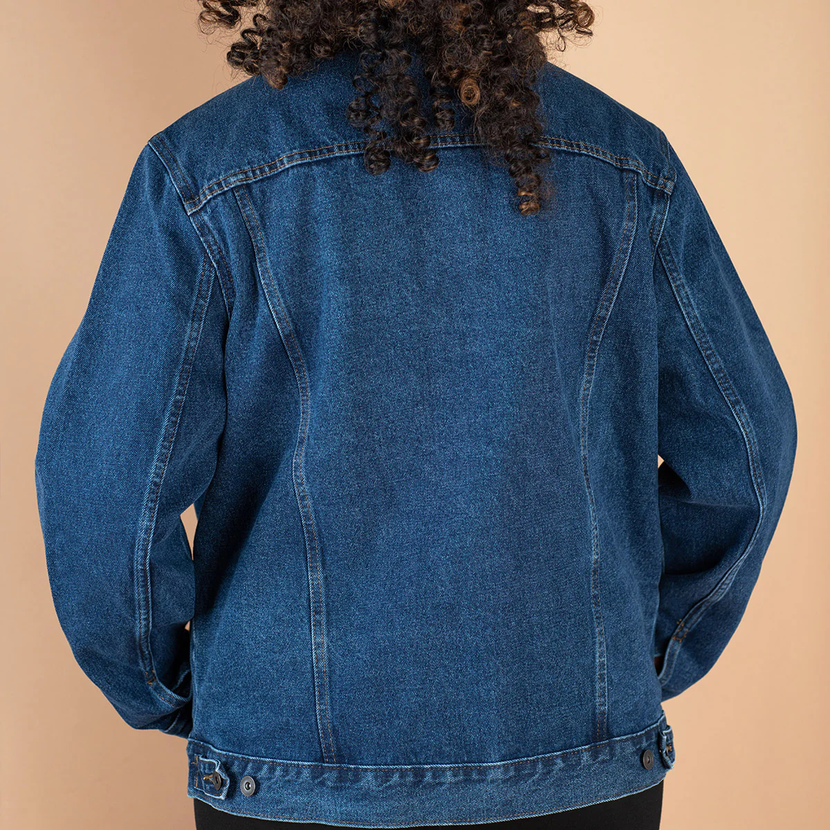 Yellowstone Dutton Ranch Logo Embroidered Denim Jacket - Image 4
