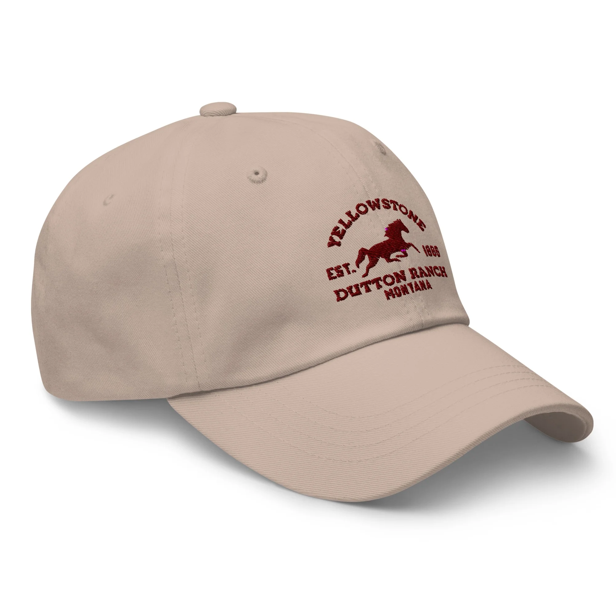 Yellowstone Dutton Ranch Montana Classic Dad Hat - Image 3