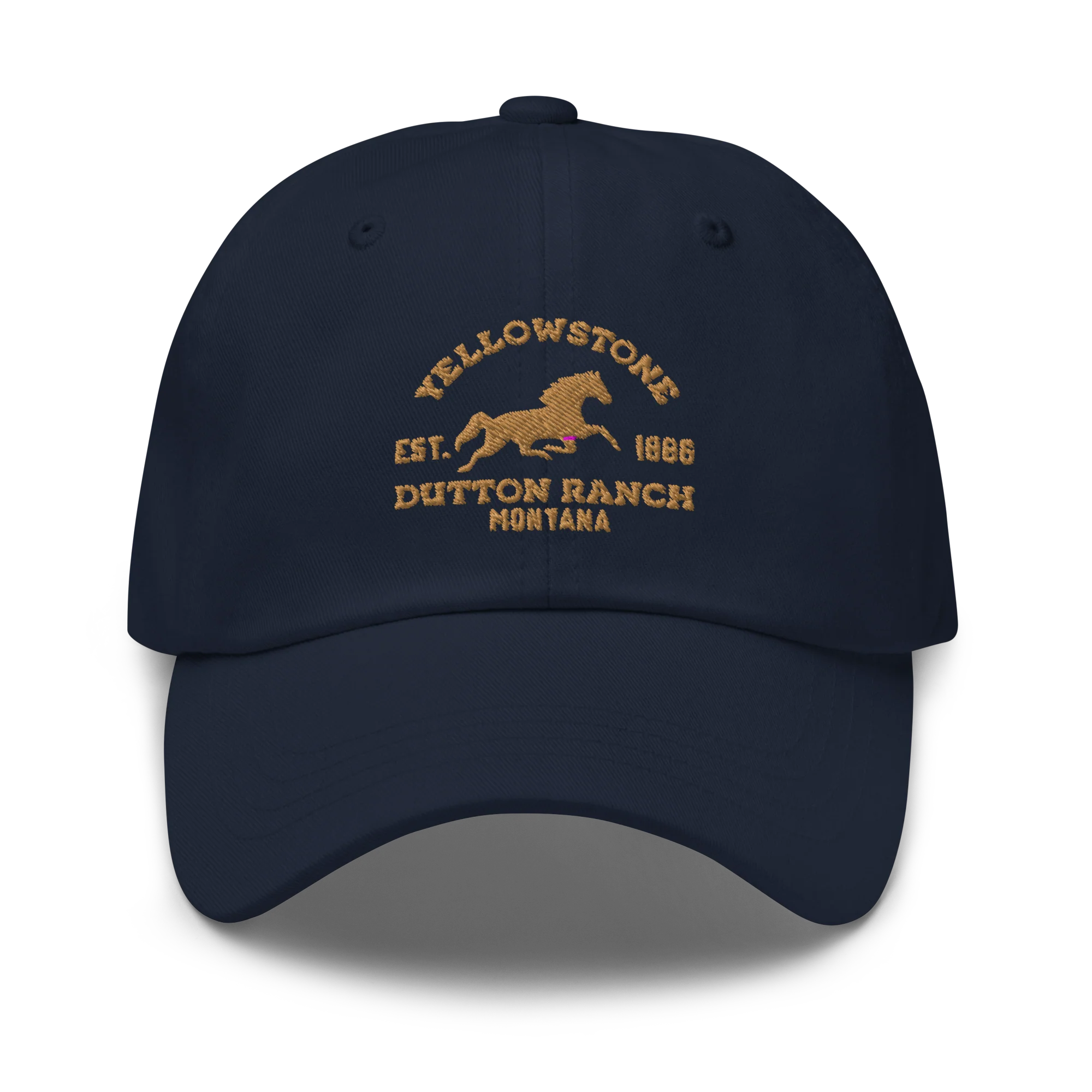 Yellowstone Dutton Ranch Montana Classic Dad Hat - Image 4