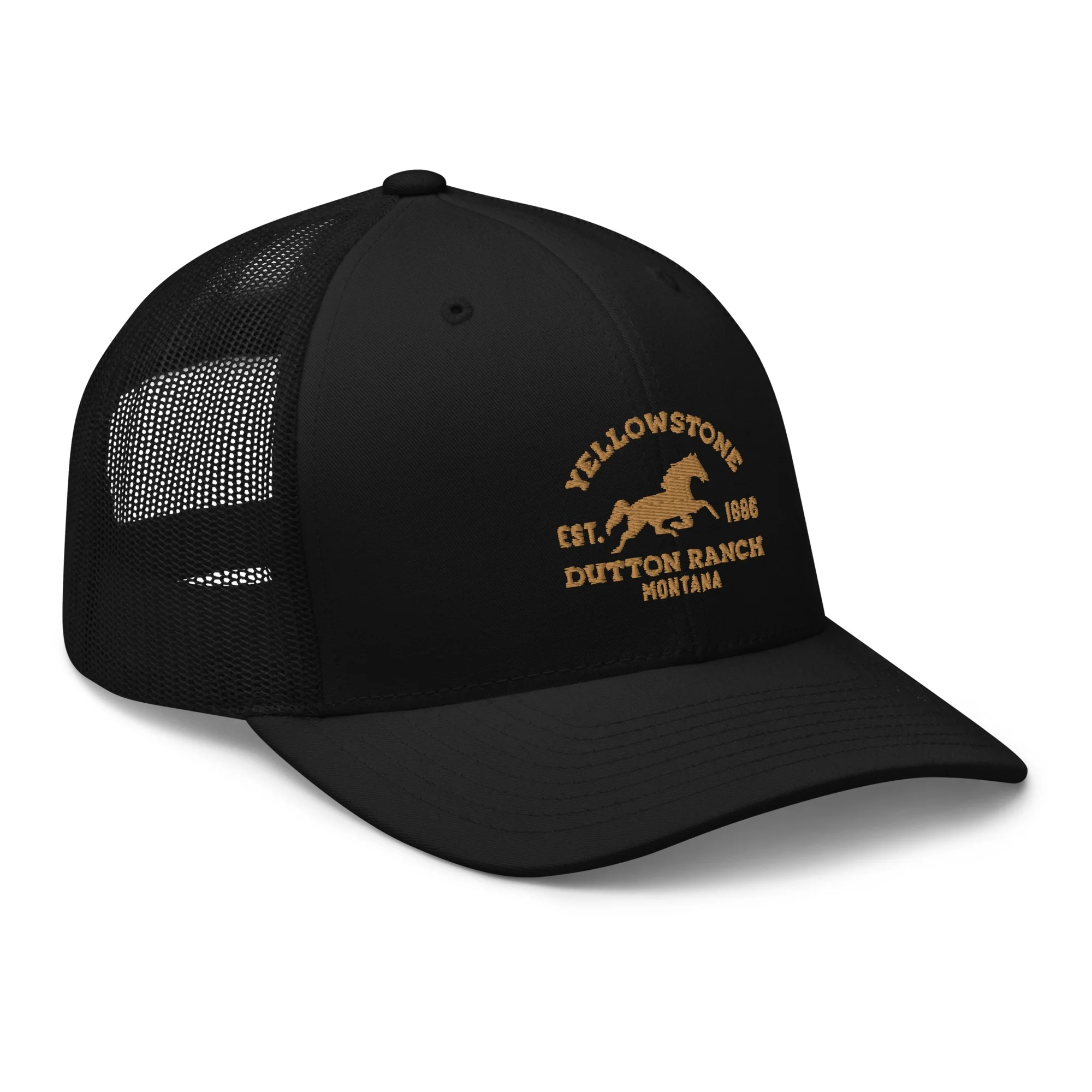 Yellowstone Dutton Ranch Montana Retro Trucker Hat - Image 2