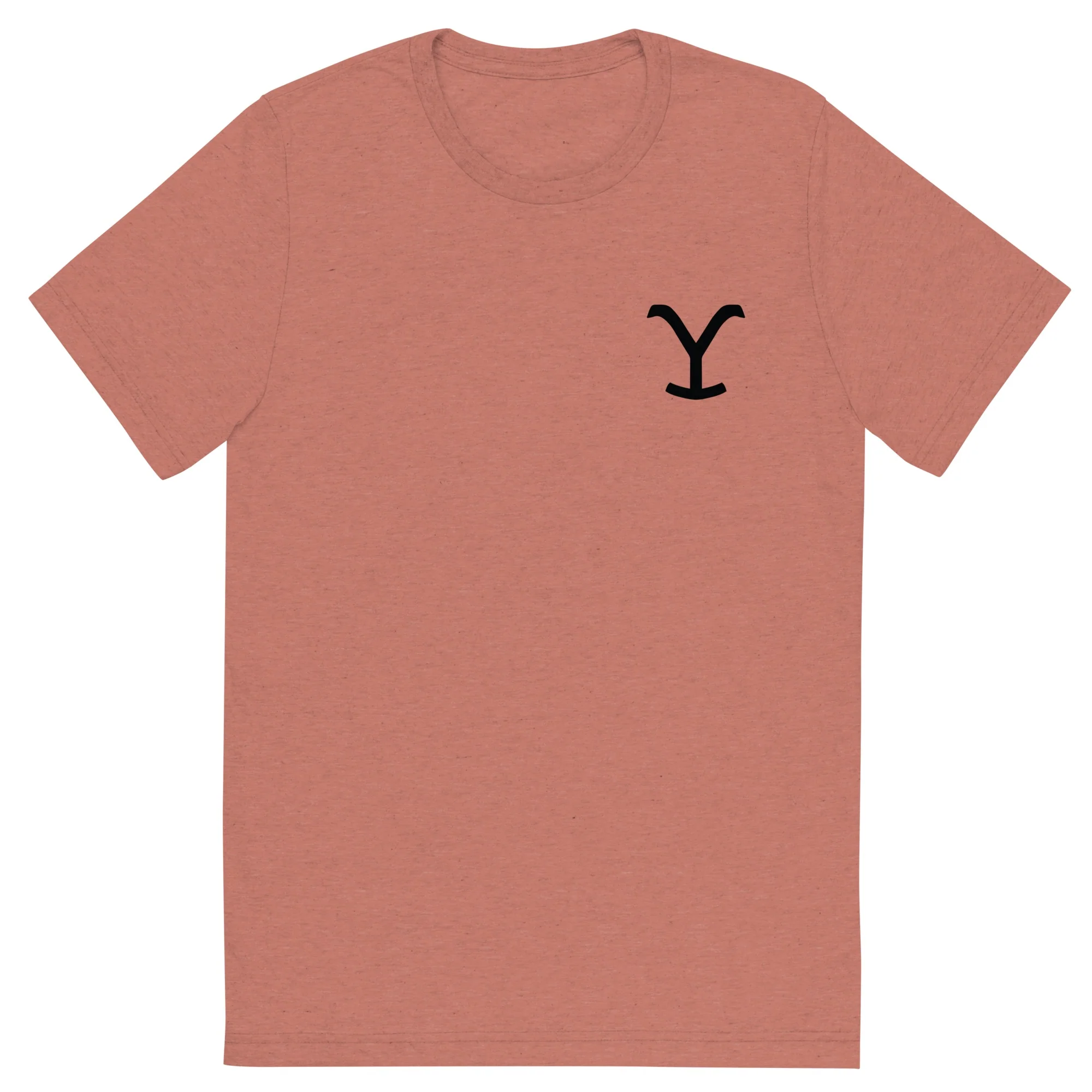 Yellowstone Dutton Ranch Montana Tri-Blend Short Sleeve T-Shirt - Image 2