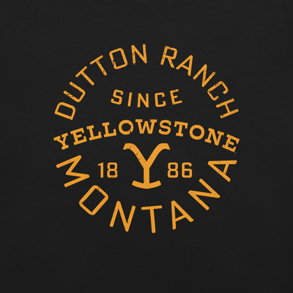 Yellowstone Dutton Ranch Montana Unisex T-Shirt - Image 2