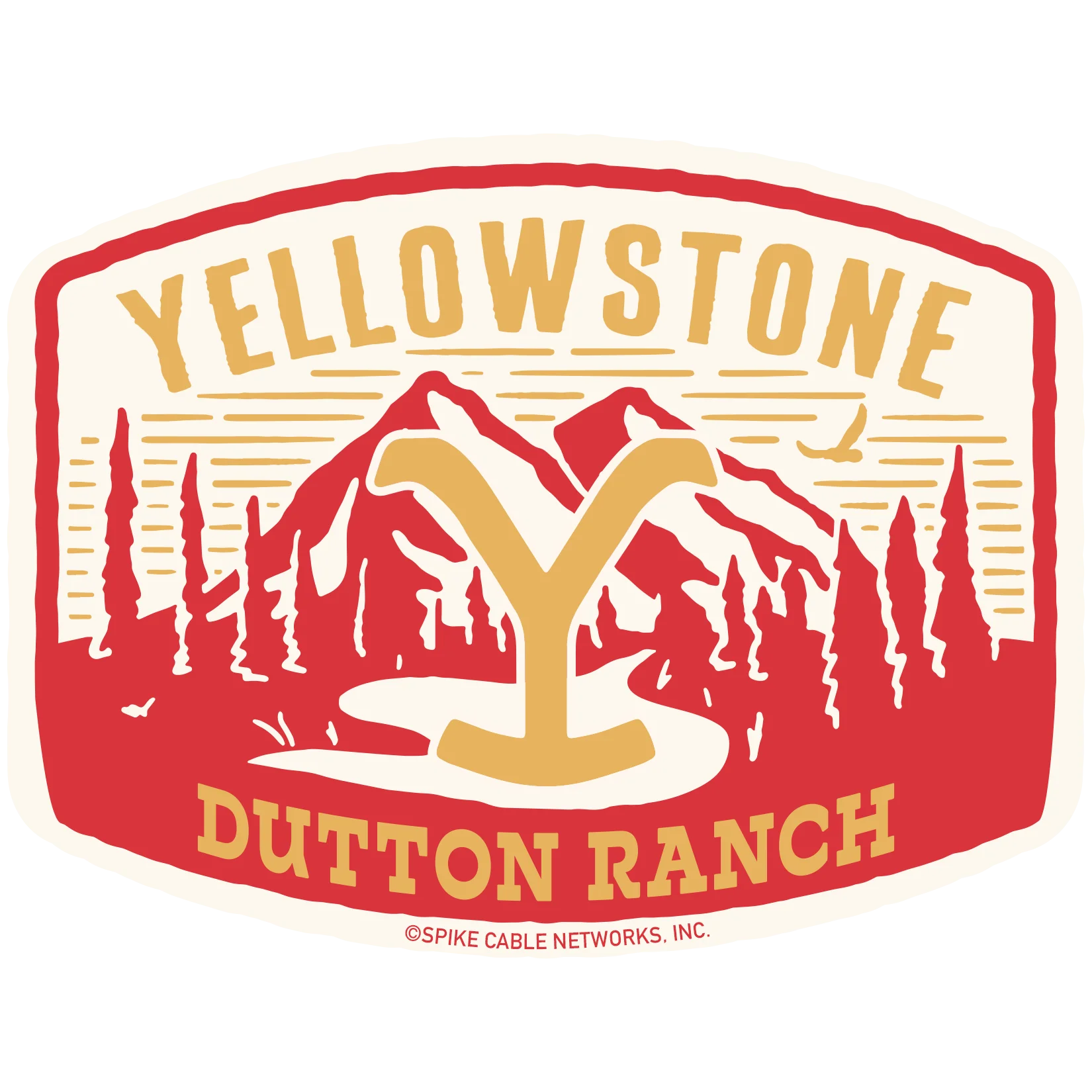 Yellowstone Dutton Ranch Patch Stickers Assorted Pack of 3 - Image 3