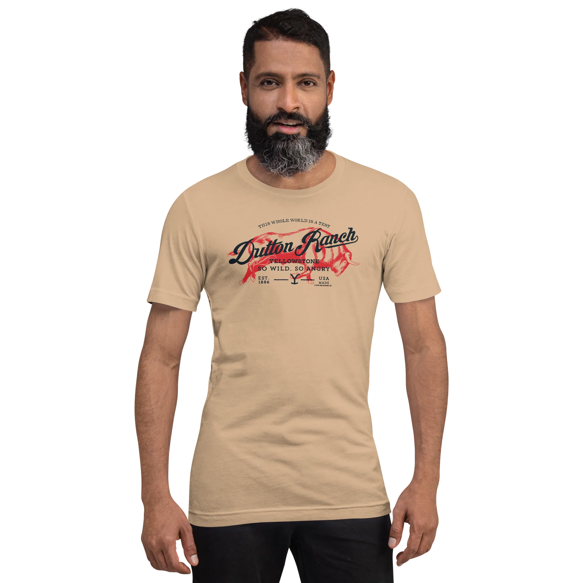 Yellowstone Dutton Ranch So Wild So Angry Unisex Premium T-Shirt - Image 6