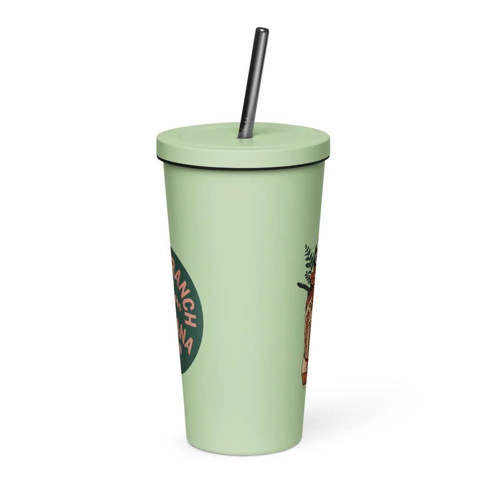 Yellowstone Floral Boot Tumbler - Image 2