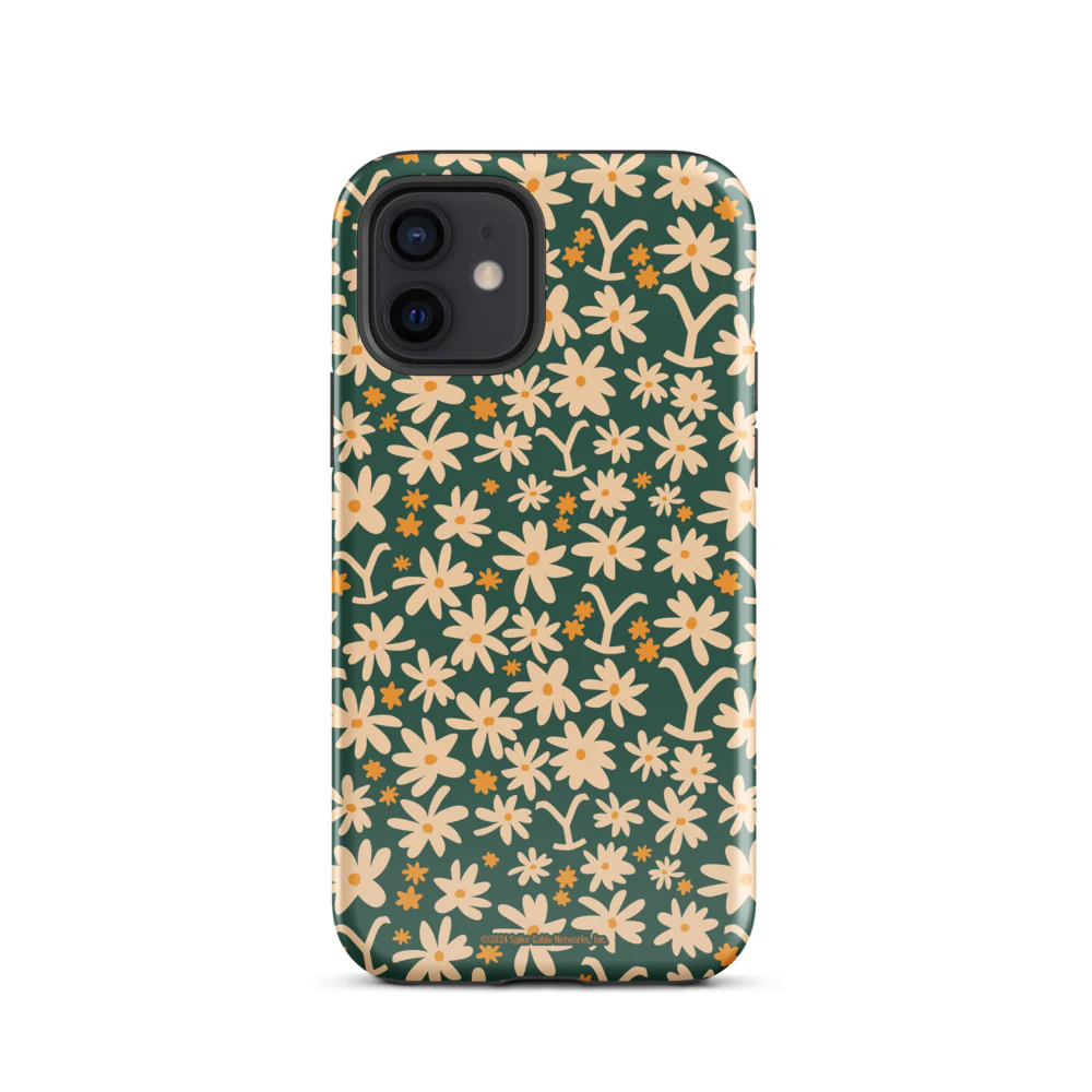 Yellowstone Floral Tough iPhone Case - Image 10