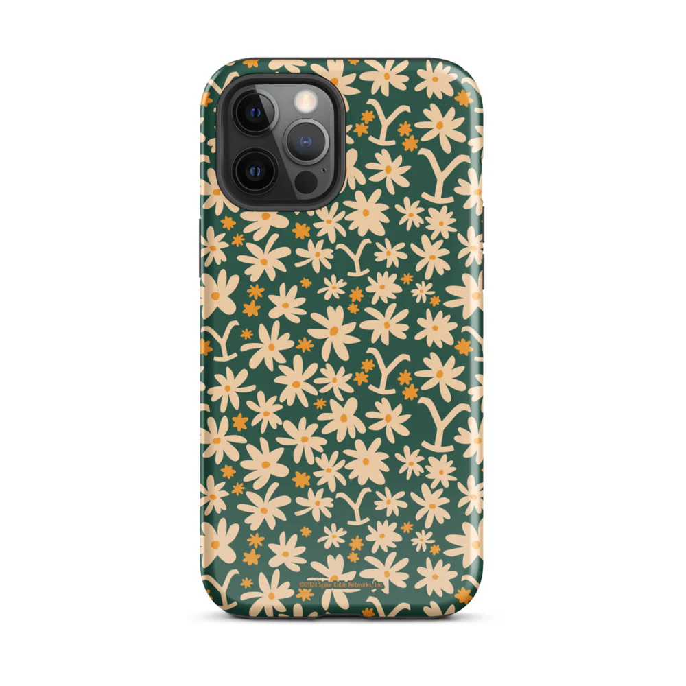 Yellowstone Floral Tough iPhone Case - Image 19